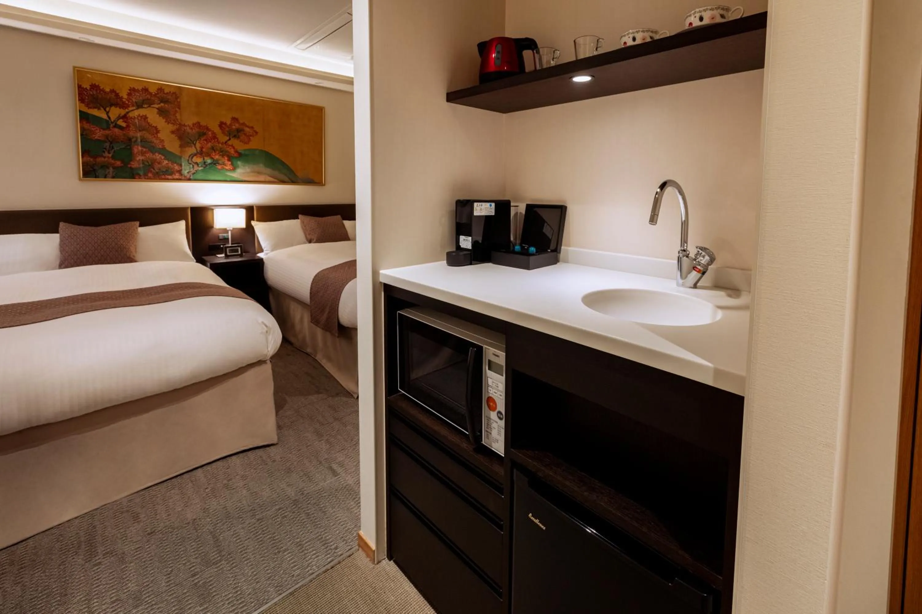 Photo of the whole room, Bed in Rinn Gion Hanatouro