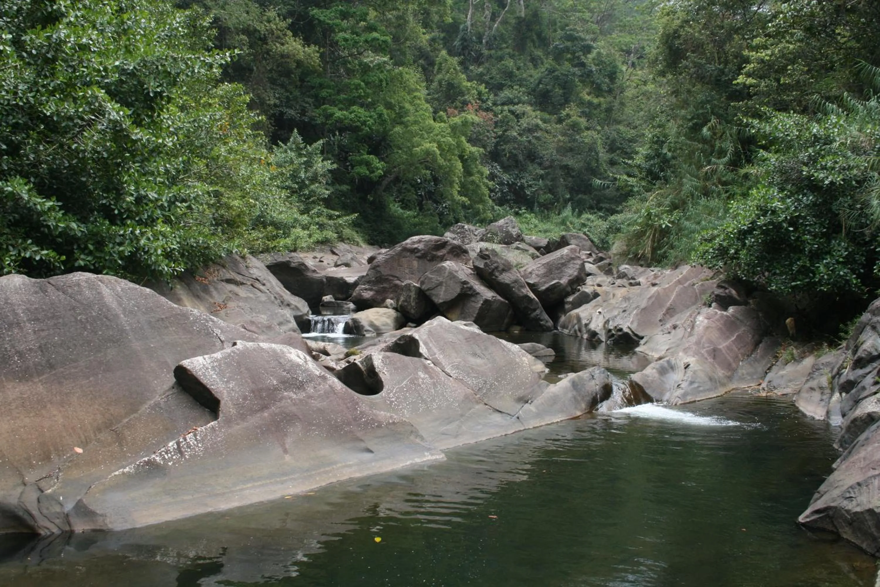Natural landscape in Maskeli Oya Family Park