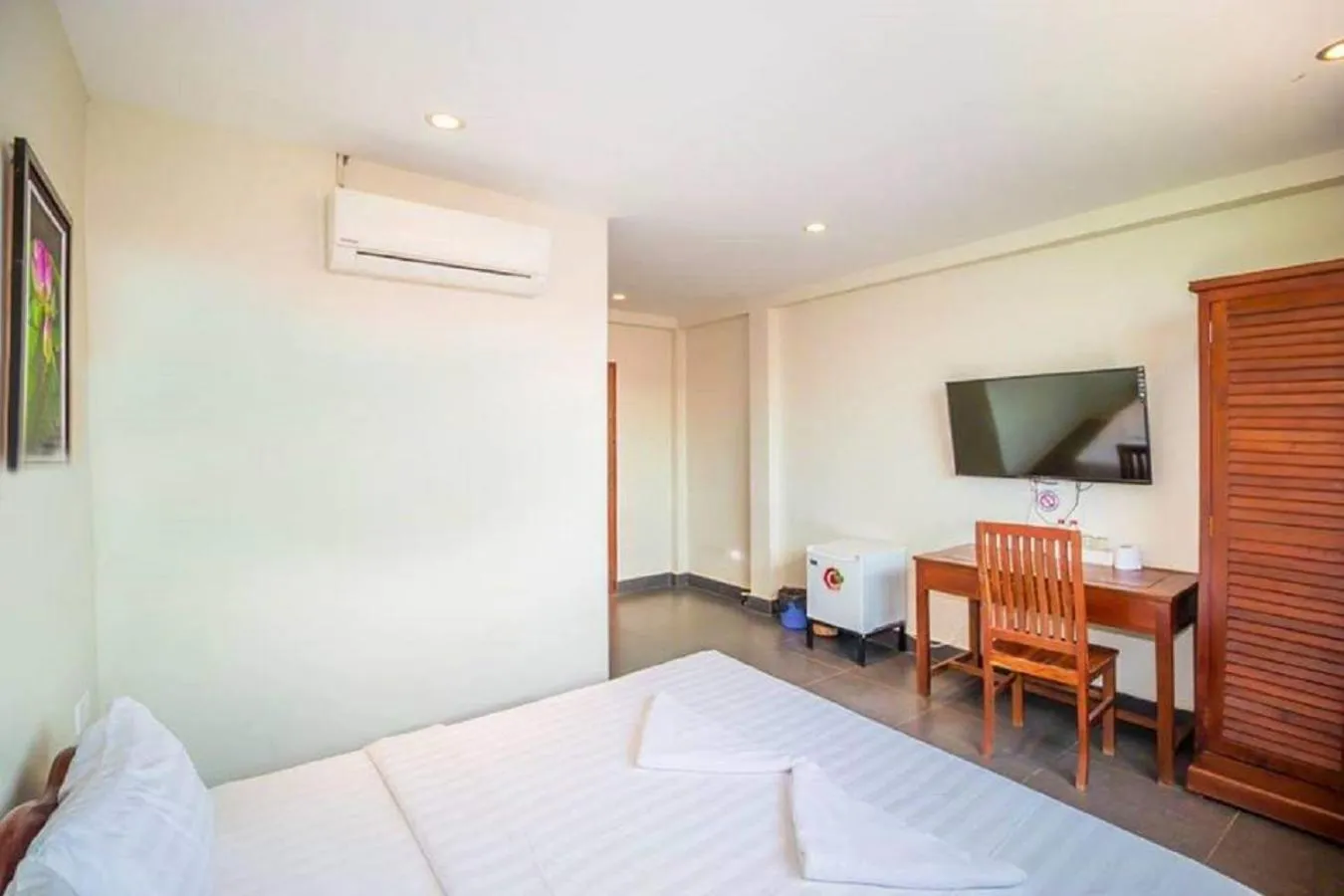 Bedroom, Bed in Le Water Villa