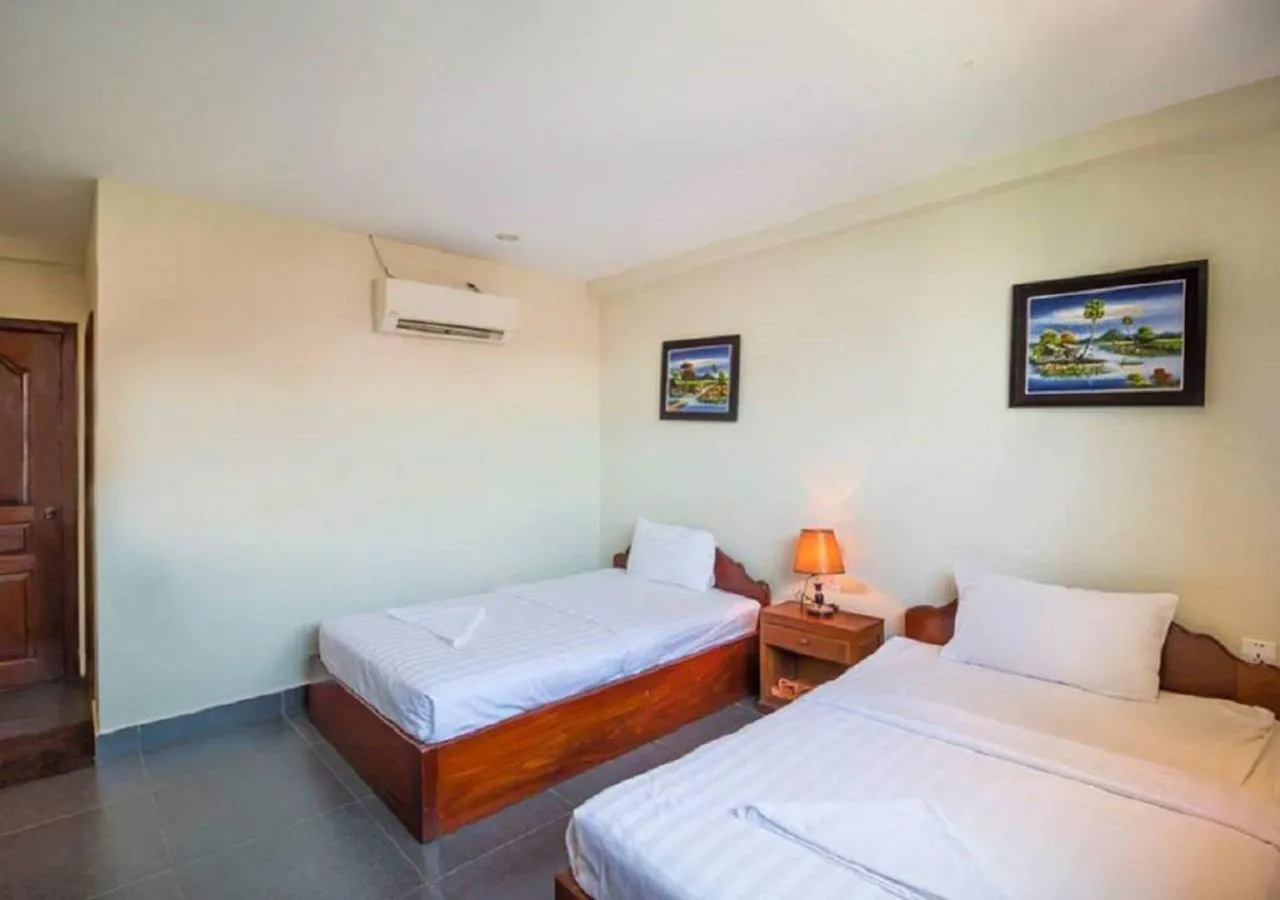 Bedroom, Bed in Le Water Villa