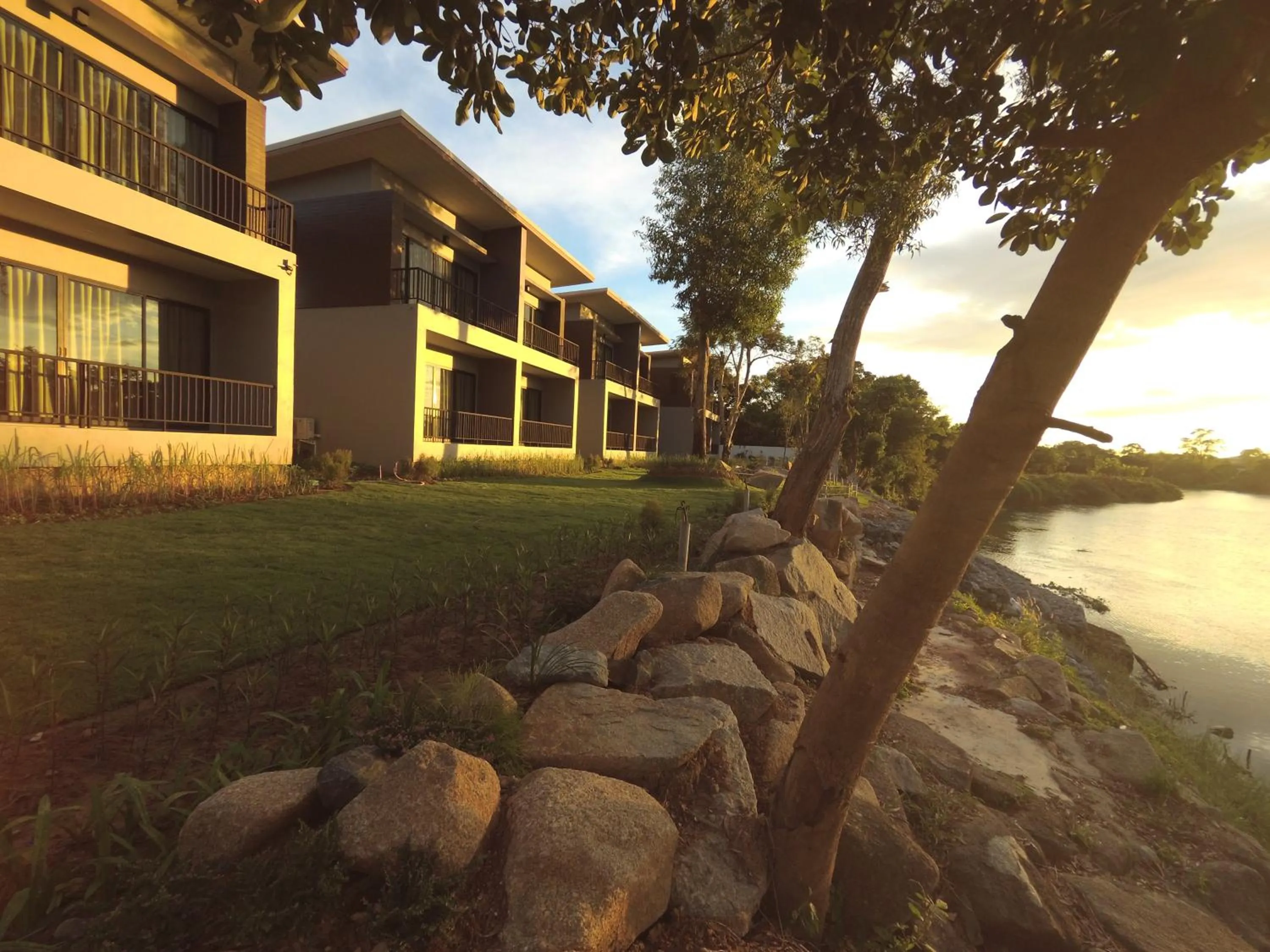 Property building in Riverawan Hotel