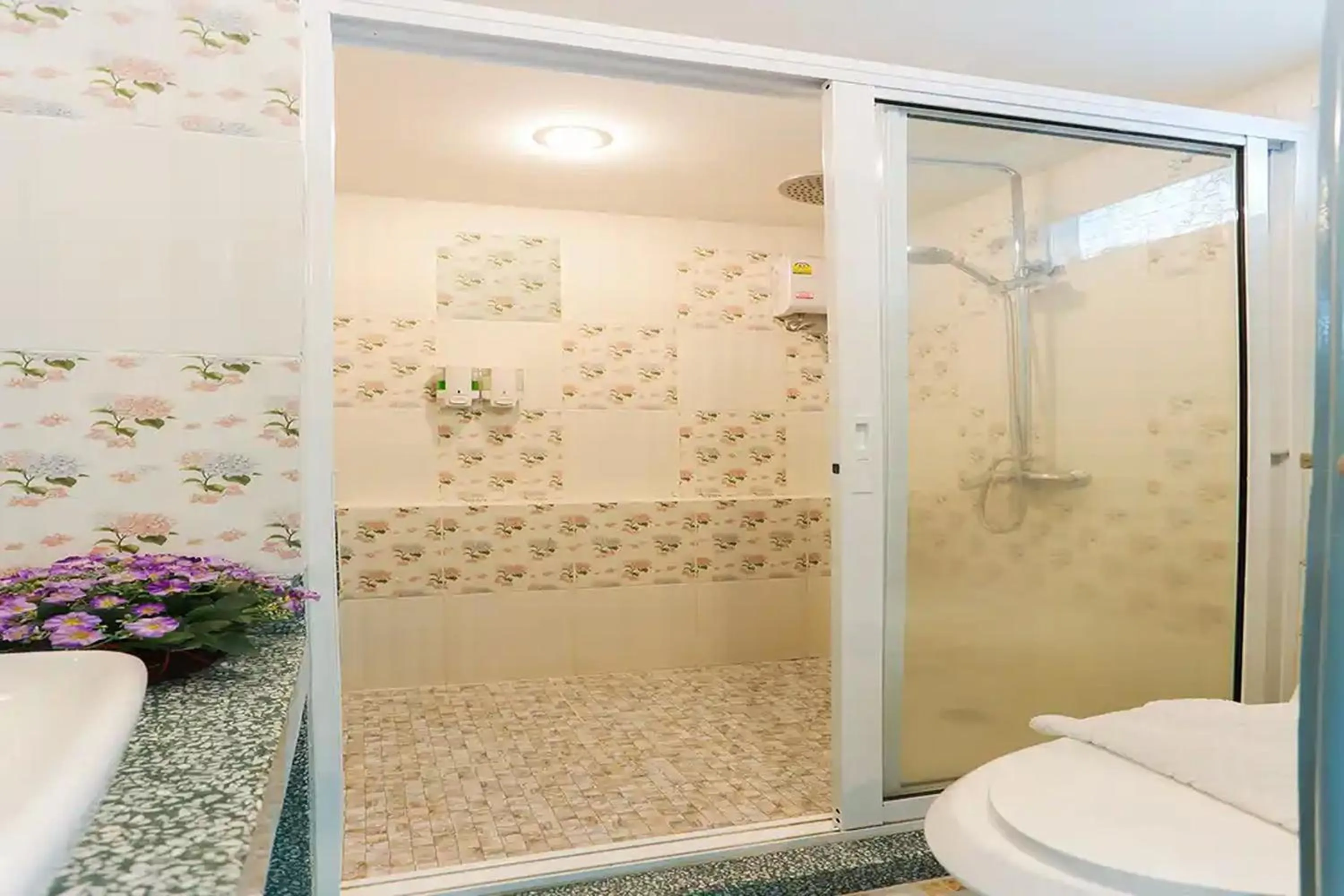 Bathroom in The Lilly Hotel