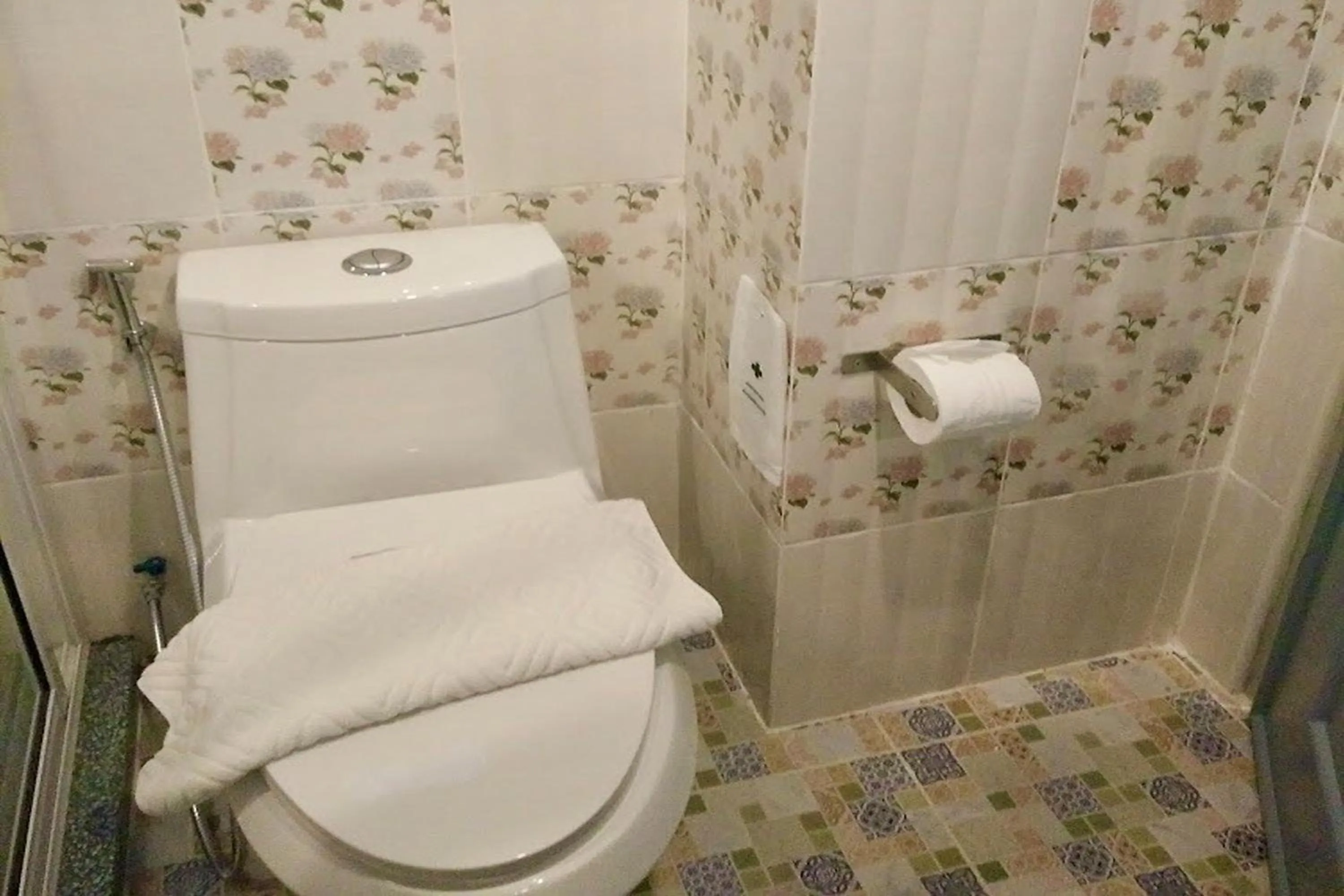 Bathroom in The Lilly Hotel