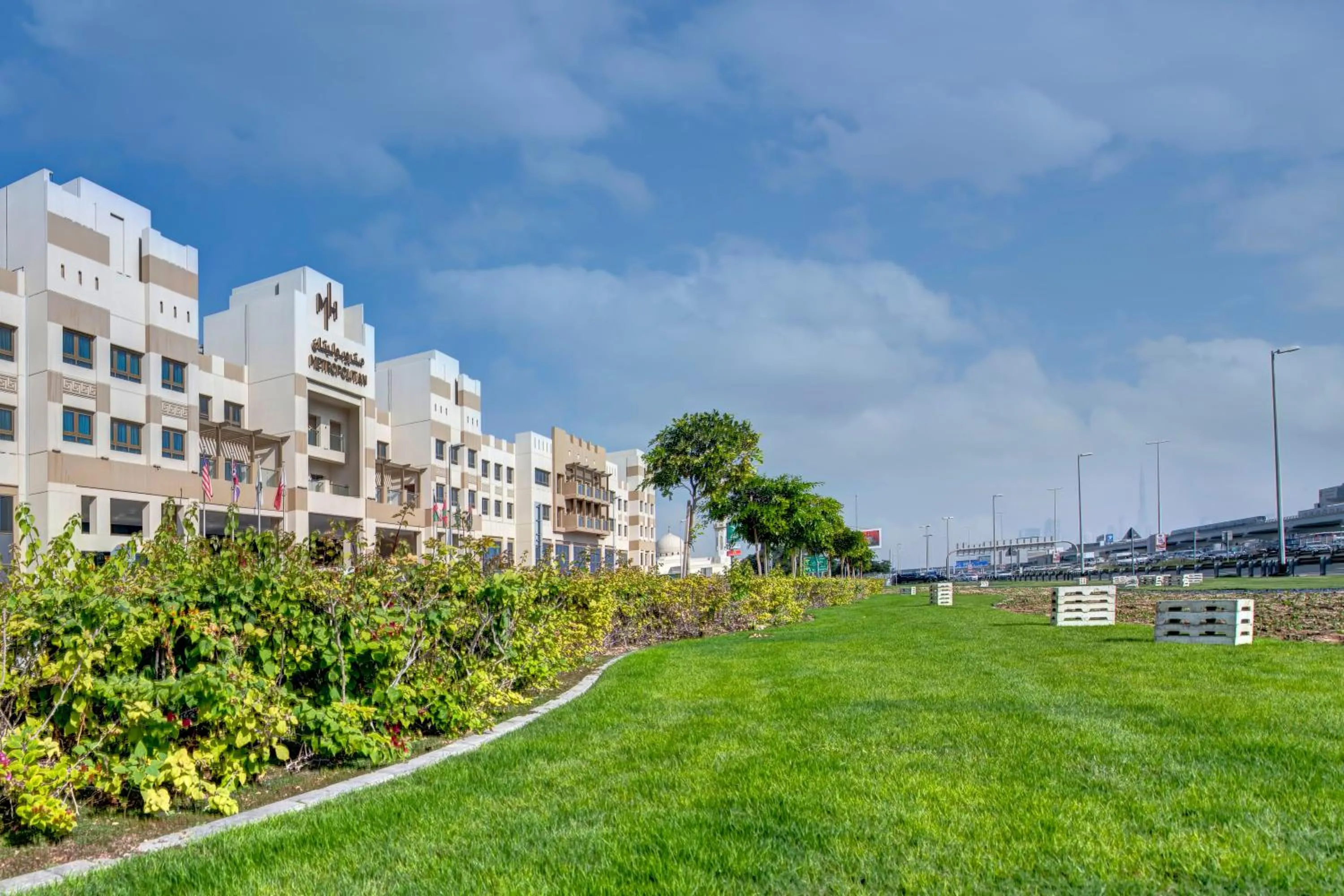 Property building in Metropolitan Hotel Dubai