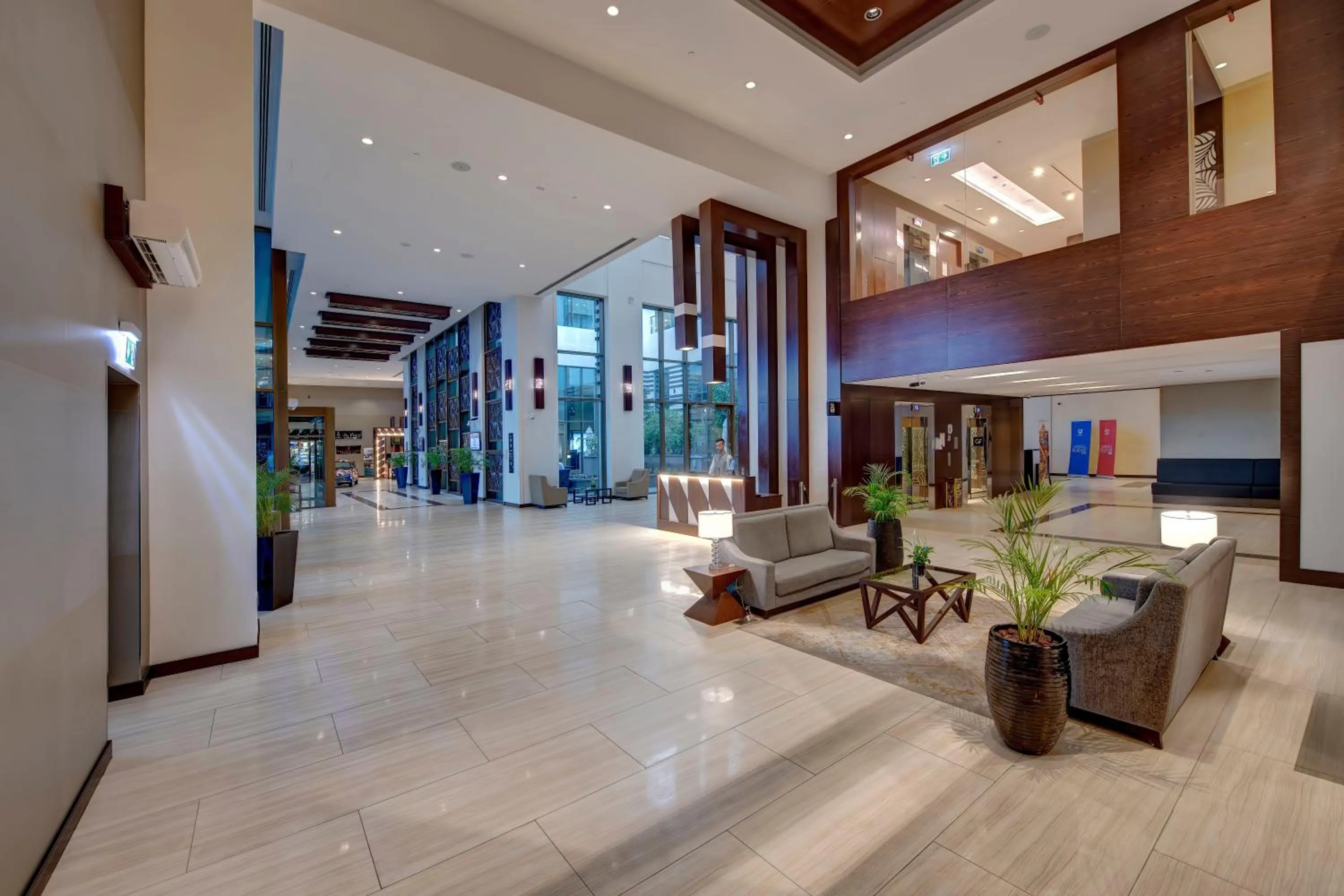 Lobby or reception in Metropolitan Hotel Dubai