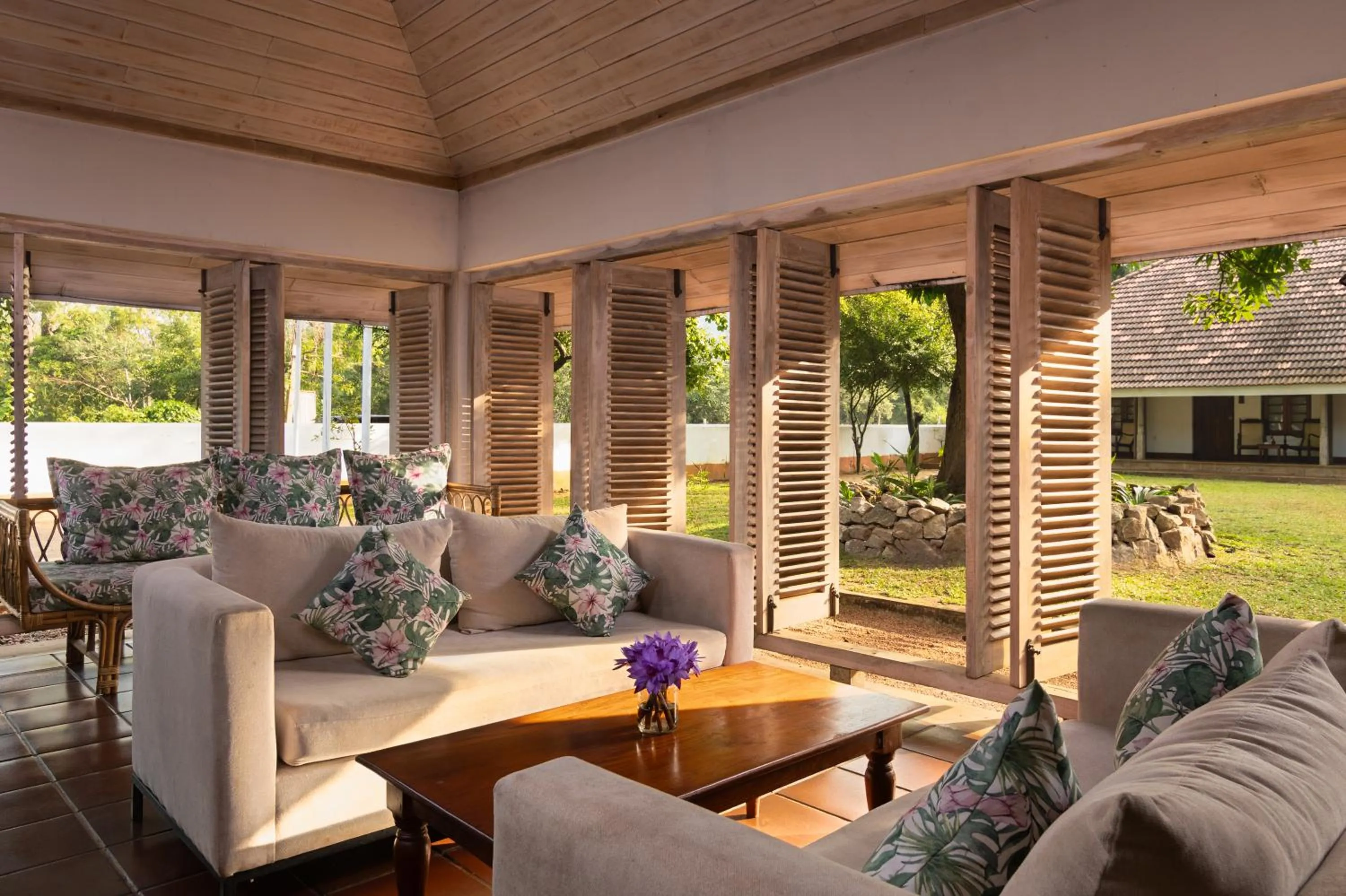 Lobby or reception in EKHO Sigiriya - 700 meters to Sigiriya Rock