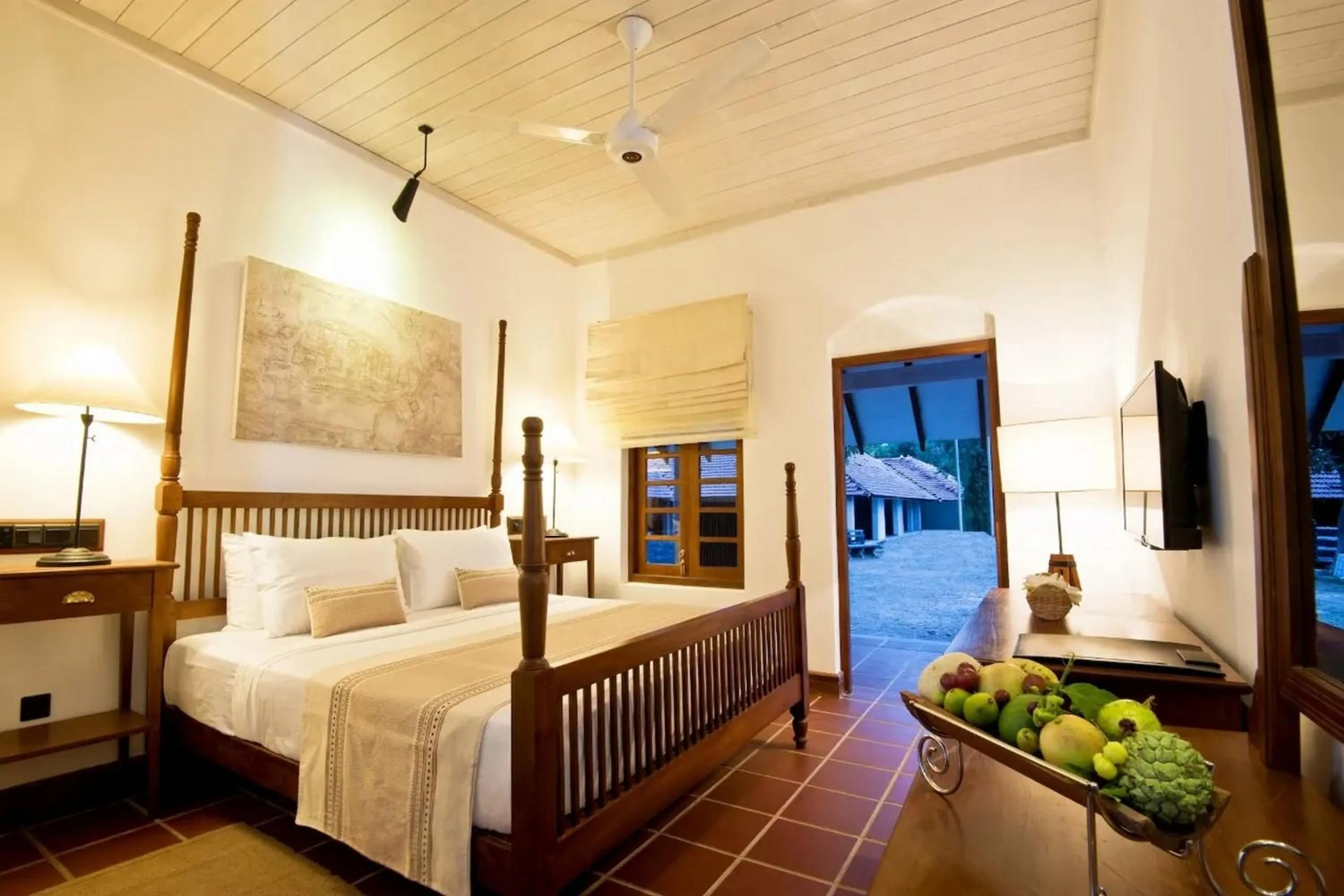 TV and multimedia, Bed in EKHO Sigiriya - 700 meters to Sigiriya Rock