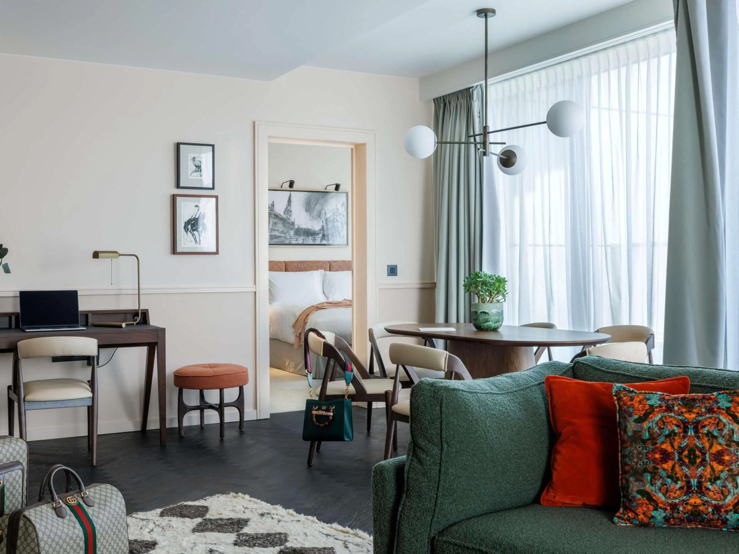 Bedroom in Sofitel Brussels Europe