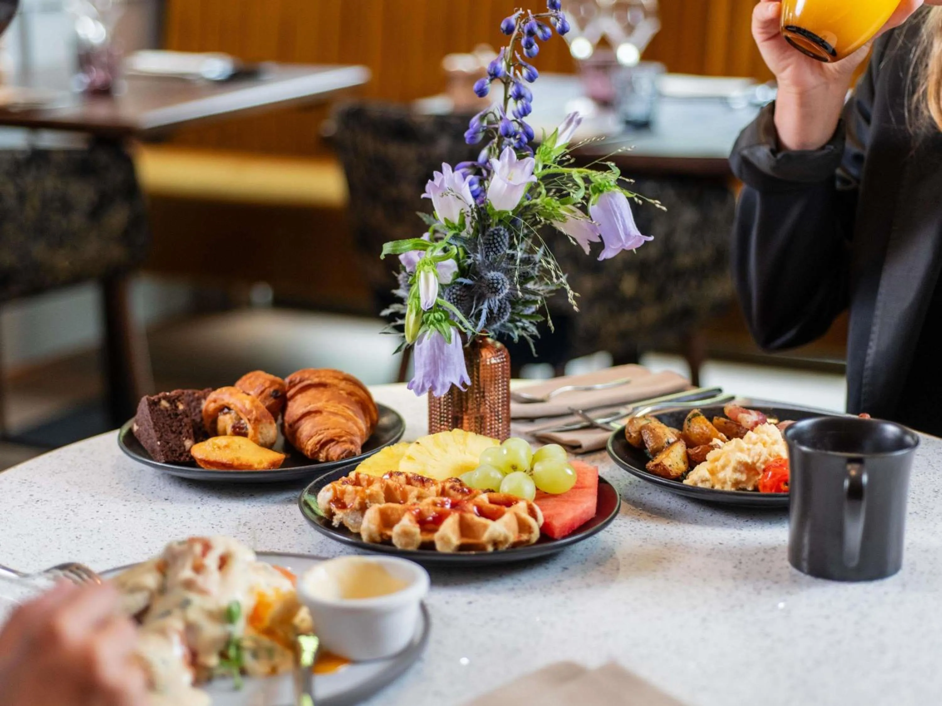 Breakfast in Sofitel Brussels Europe