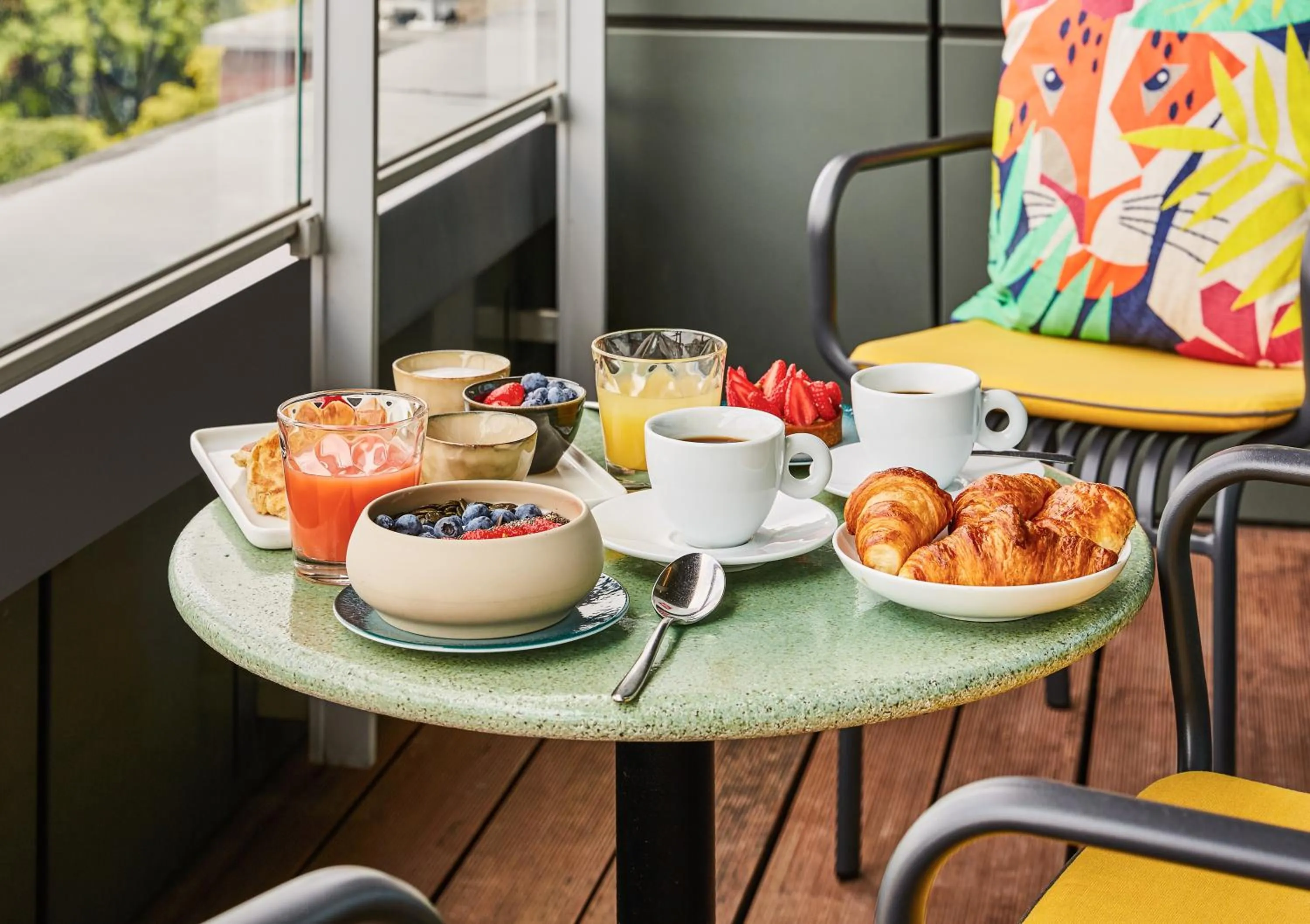 Balcony/Terrace in Sofitel Brussels Europe