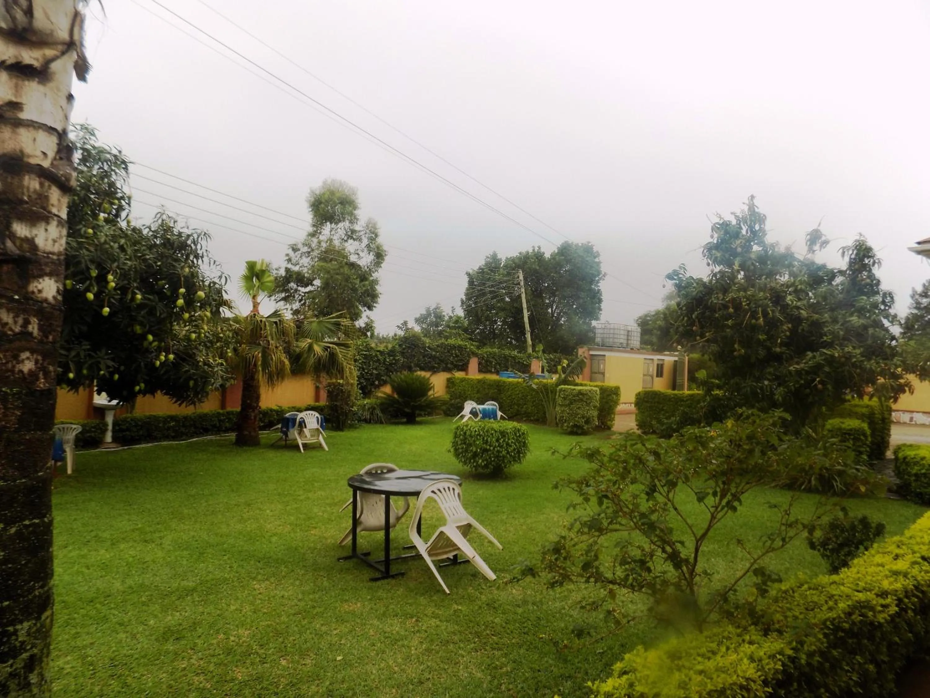 Patio in Rhino Motel Mbarara