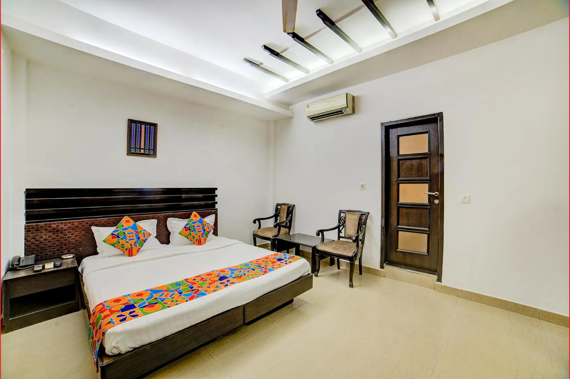Bedroom, Bed in FabHotel Exotica Greenpark