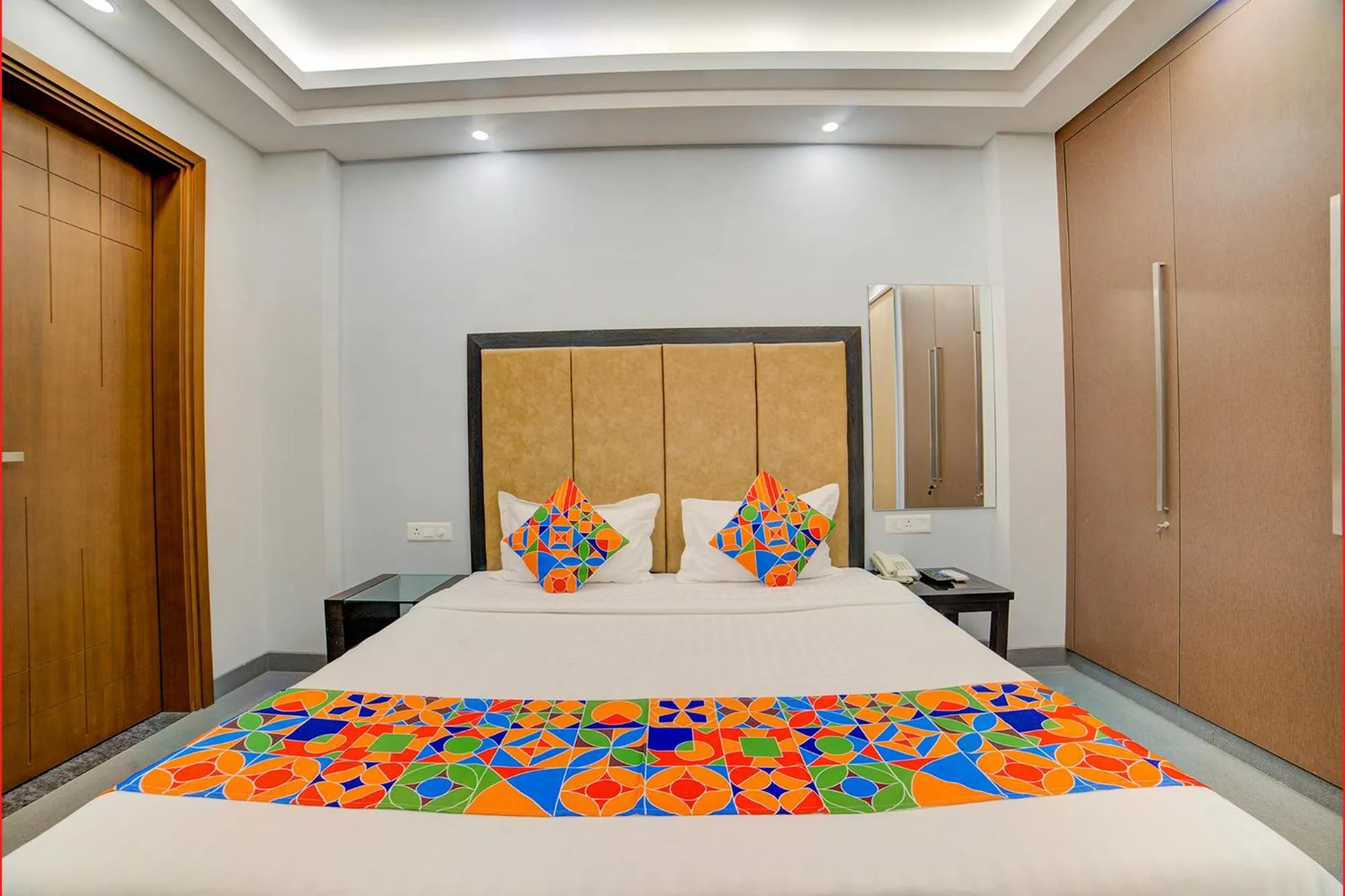 Photo of the whole room, Bed in FabHotel Exotica Greenpark