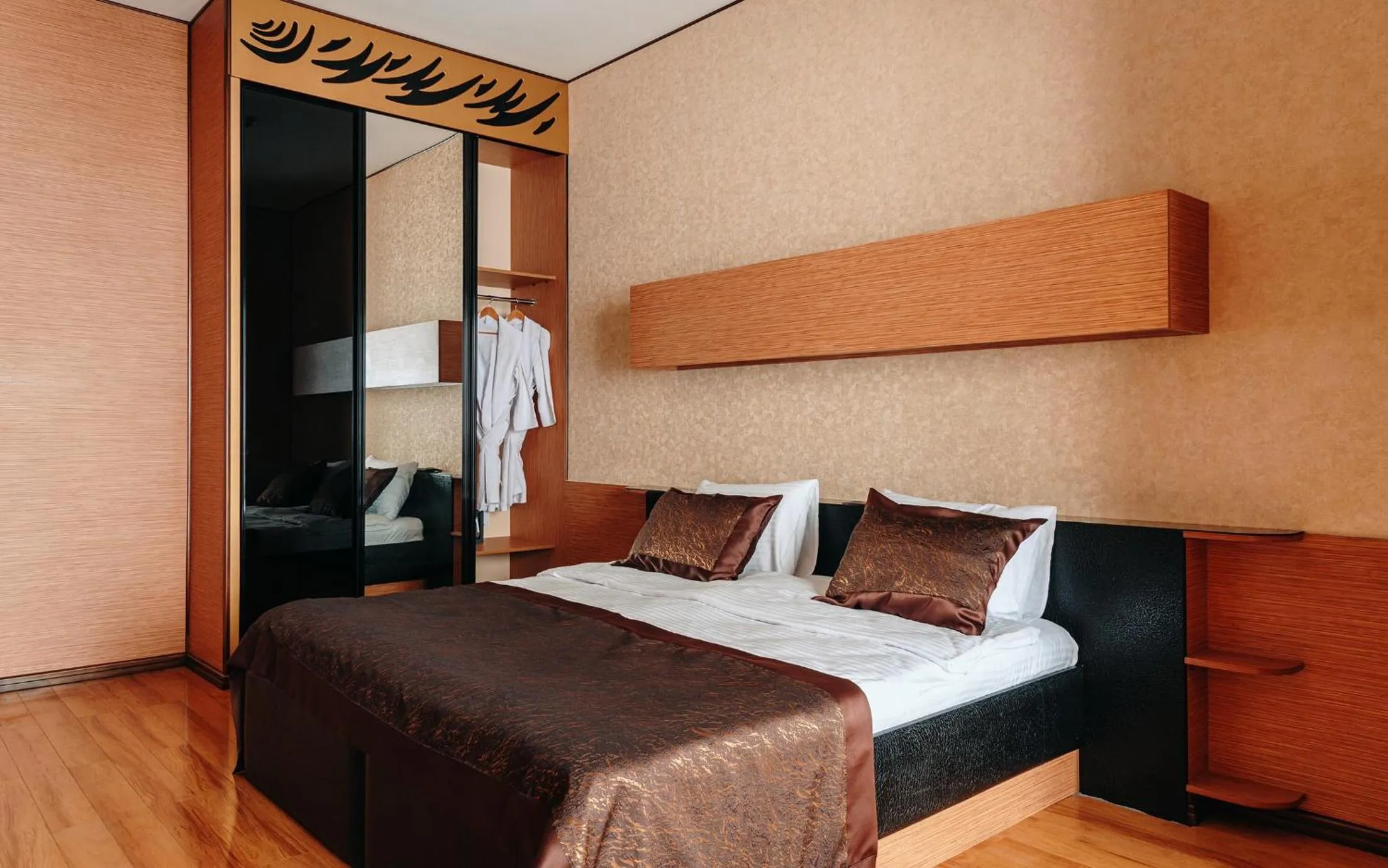 Bed in Bayil Breeze Hotel & Restaurant