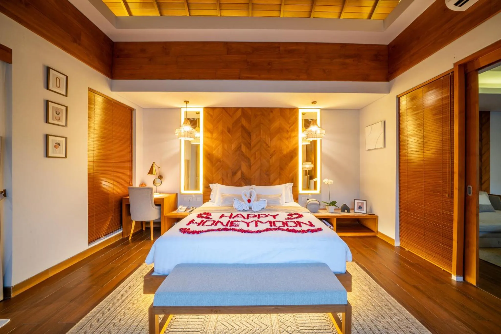 Bedroom, Bed in Sithala Villa Seminyak