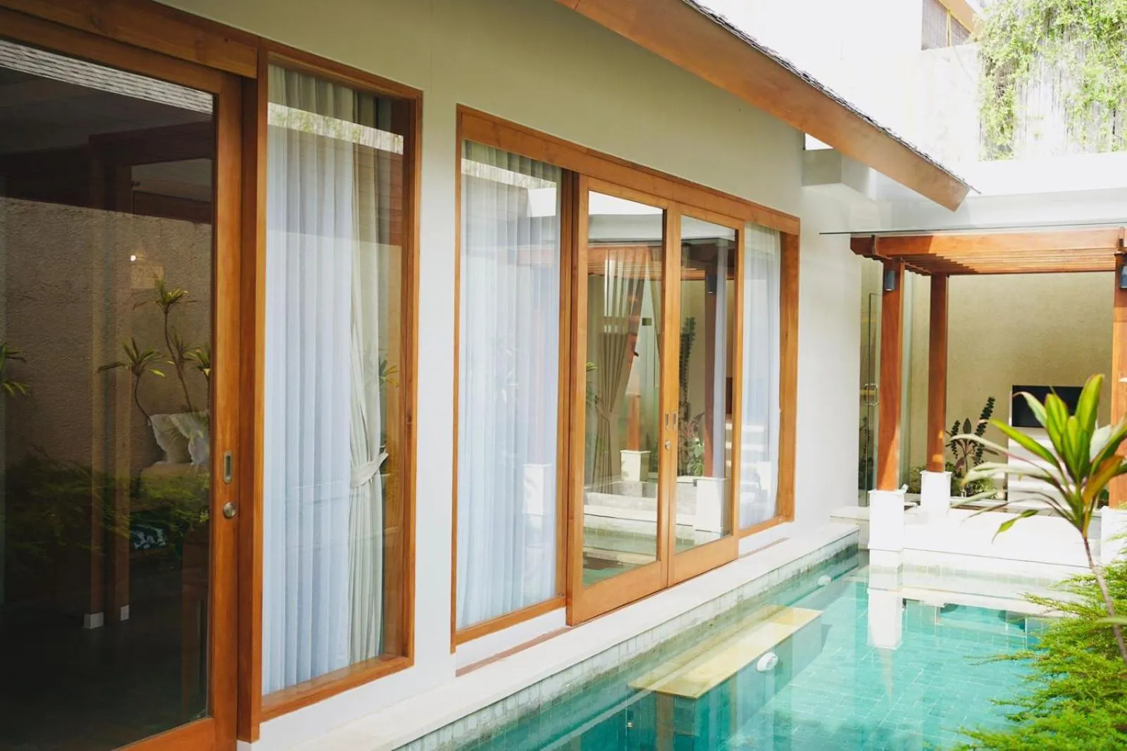 Pool view in Sithala Villa Seminyak
