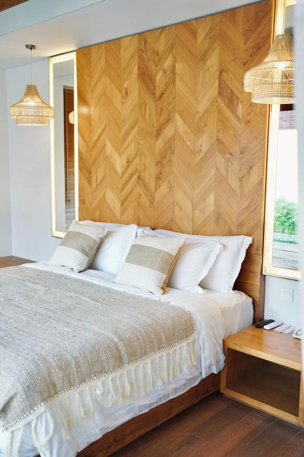 Bed in Sithala Villa Seminyak