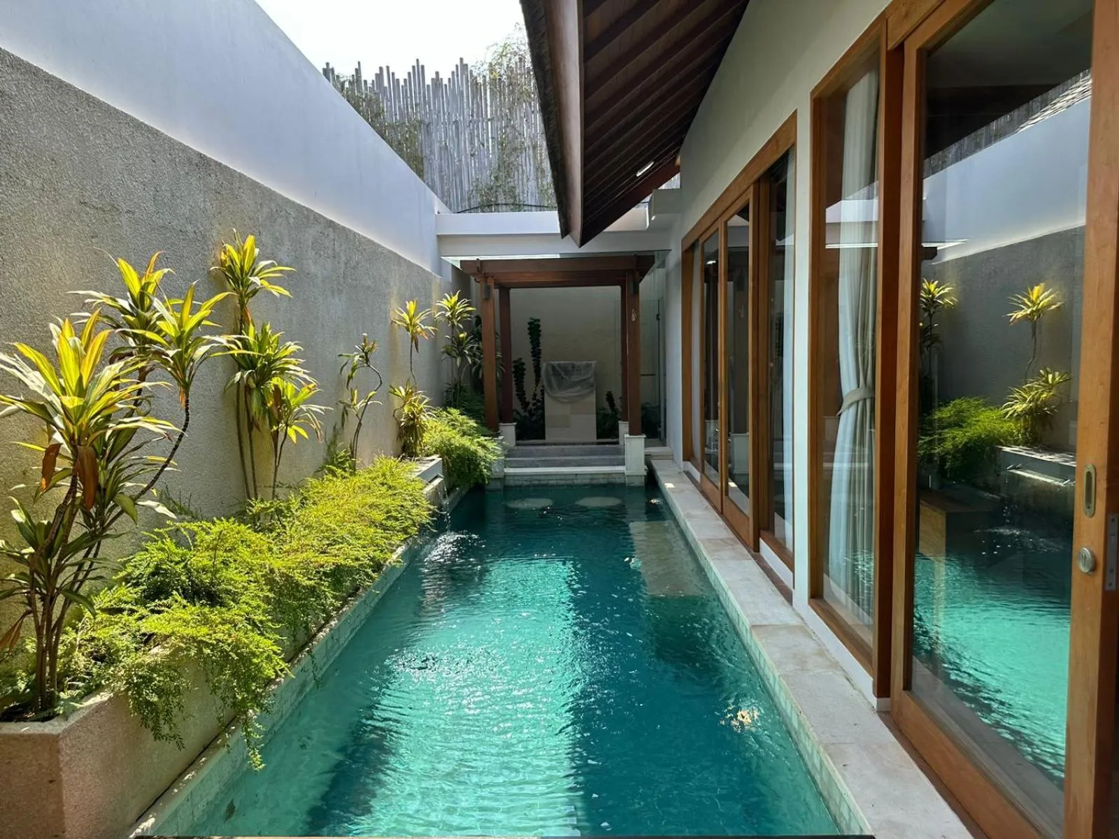 Pool view in Sithala Villa Seminyak