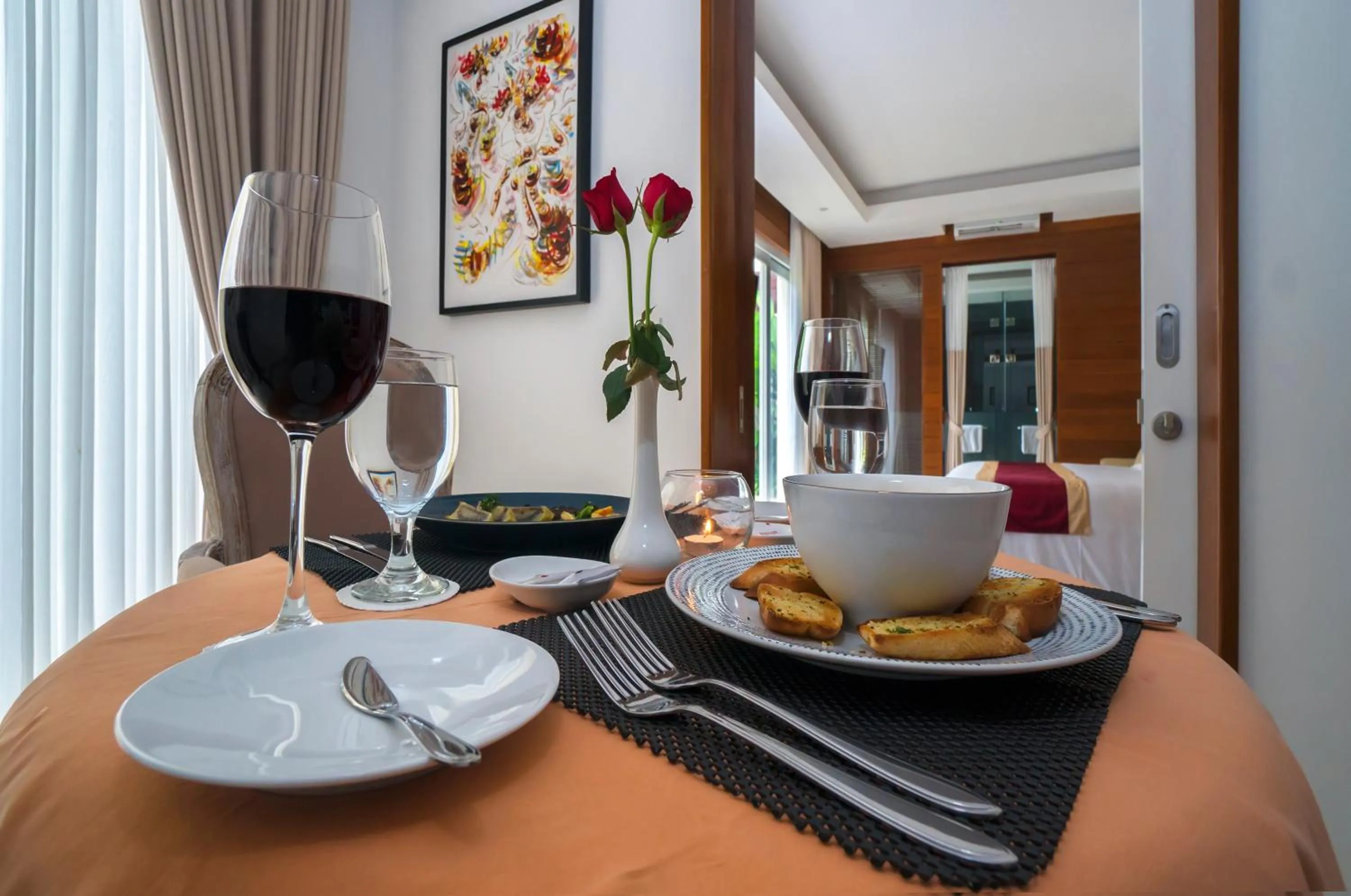 Food and drinks in Sithala Villa Seminyak