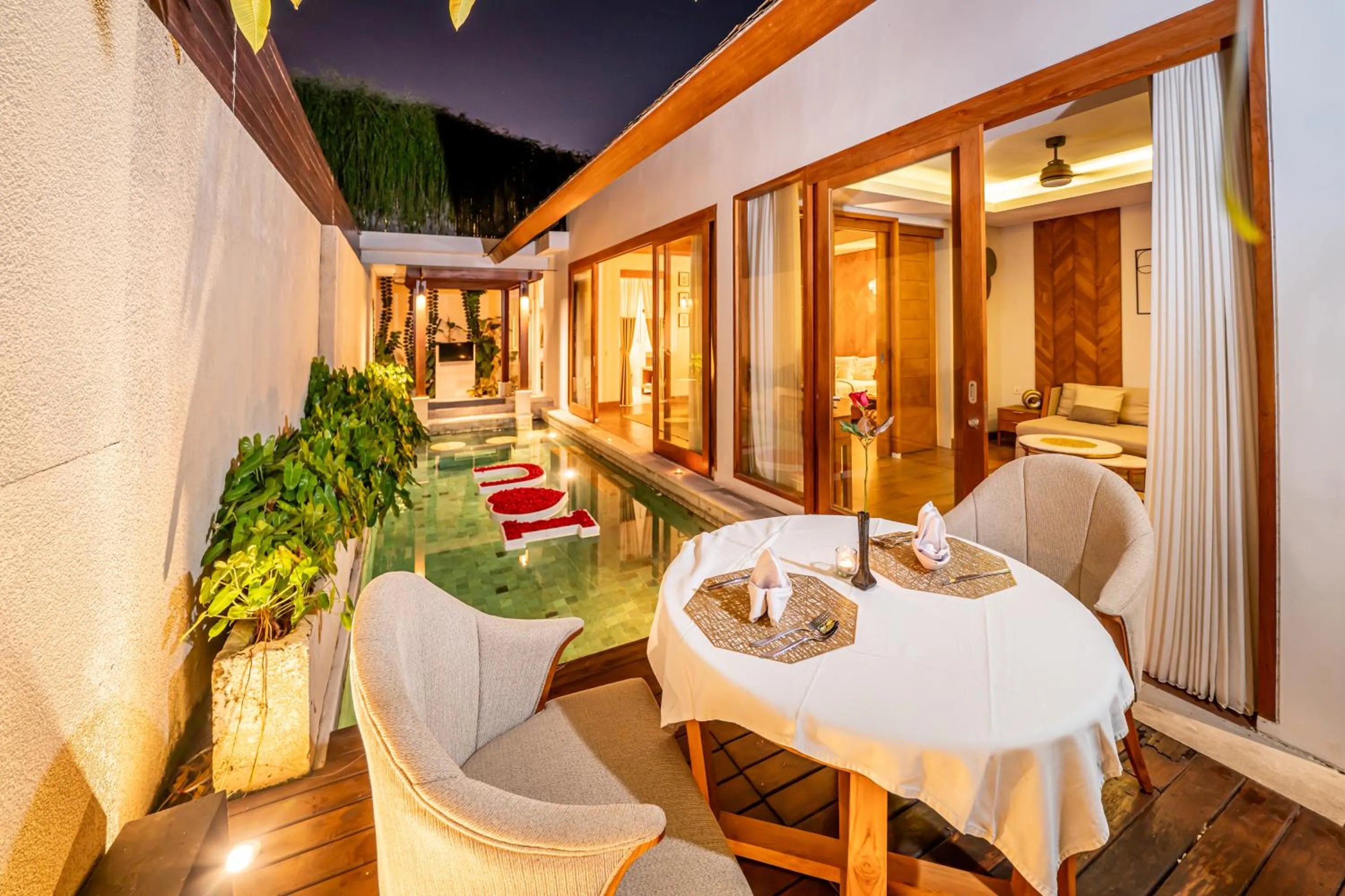 Swimming pool in Sithala Villa Seminyak