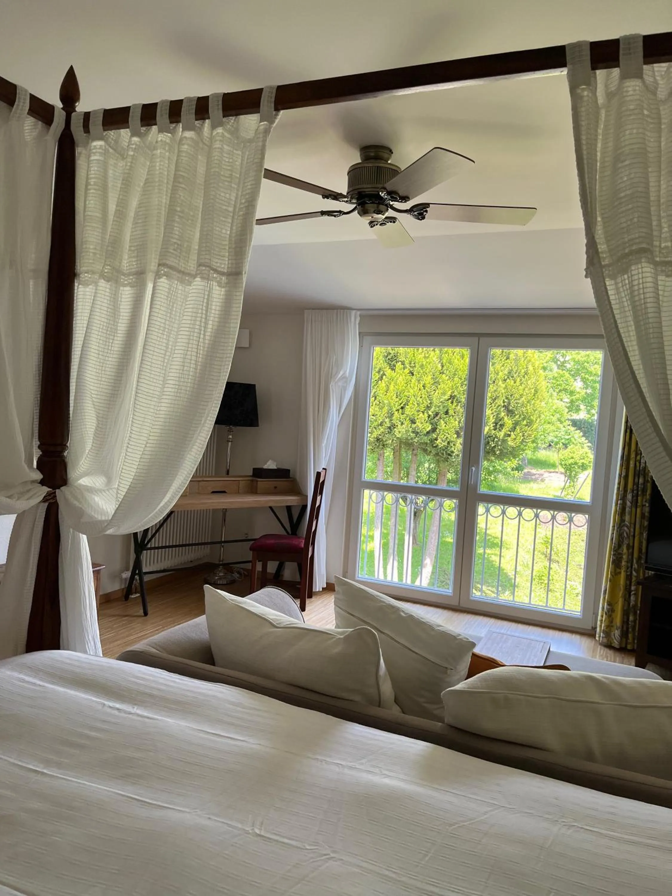 Bed in GästeHaus Auler Hof