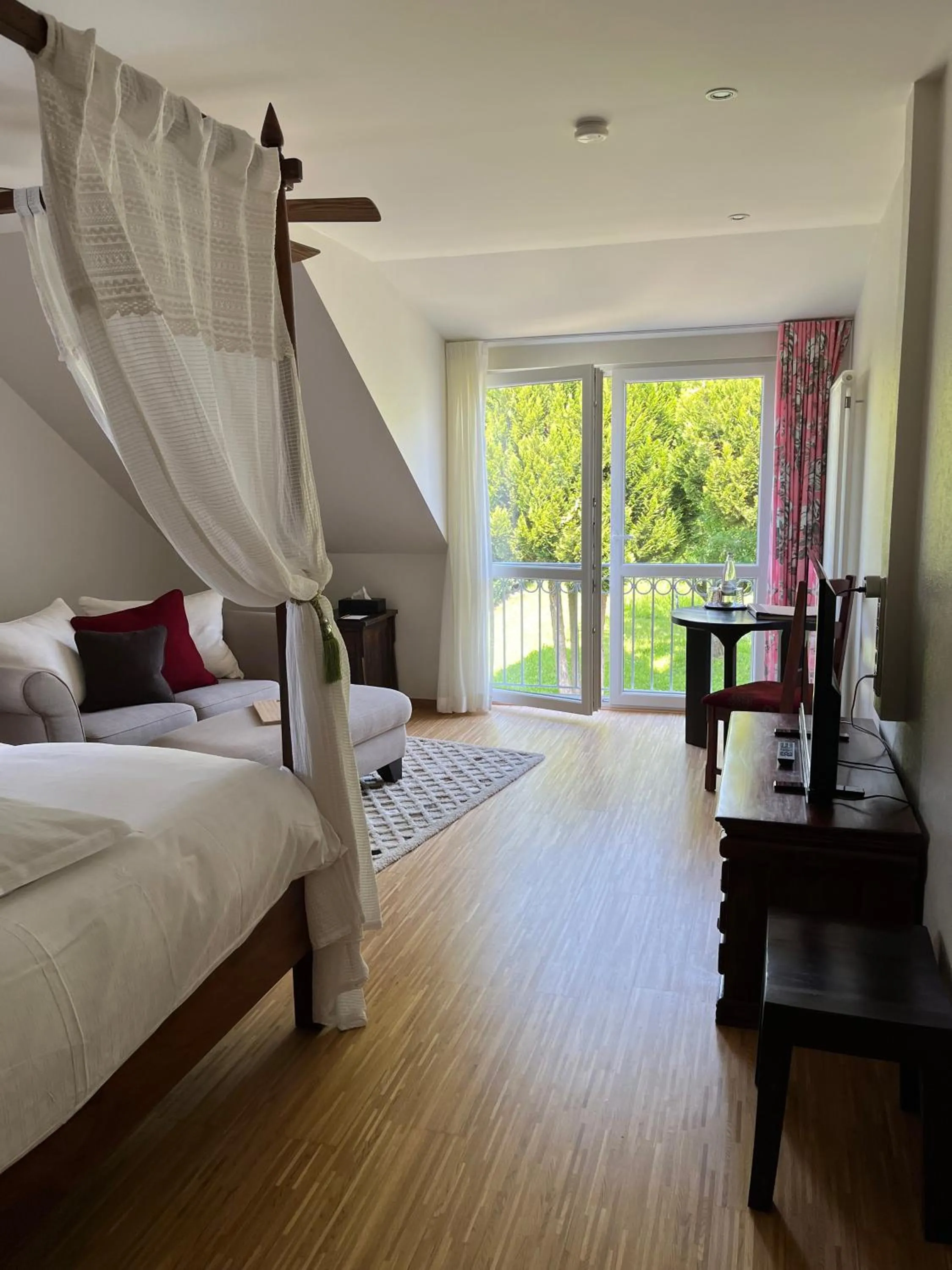 Bed in GästeHaus Auler Hof