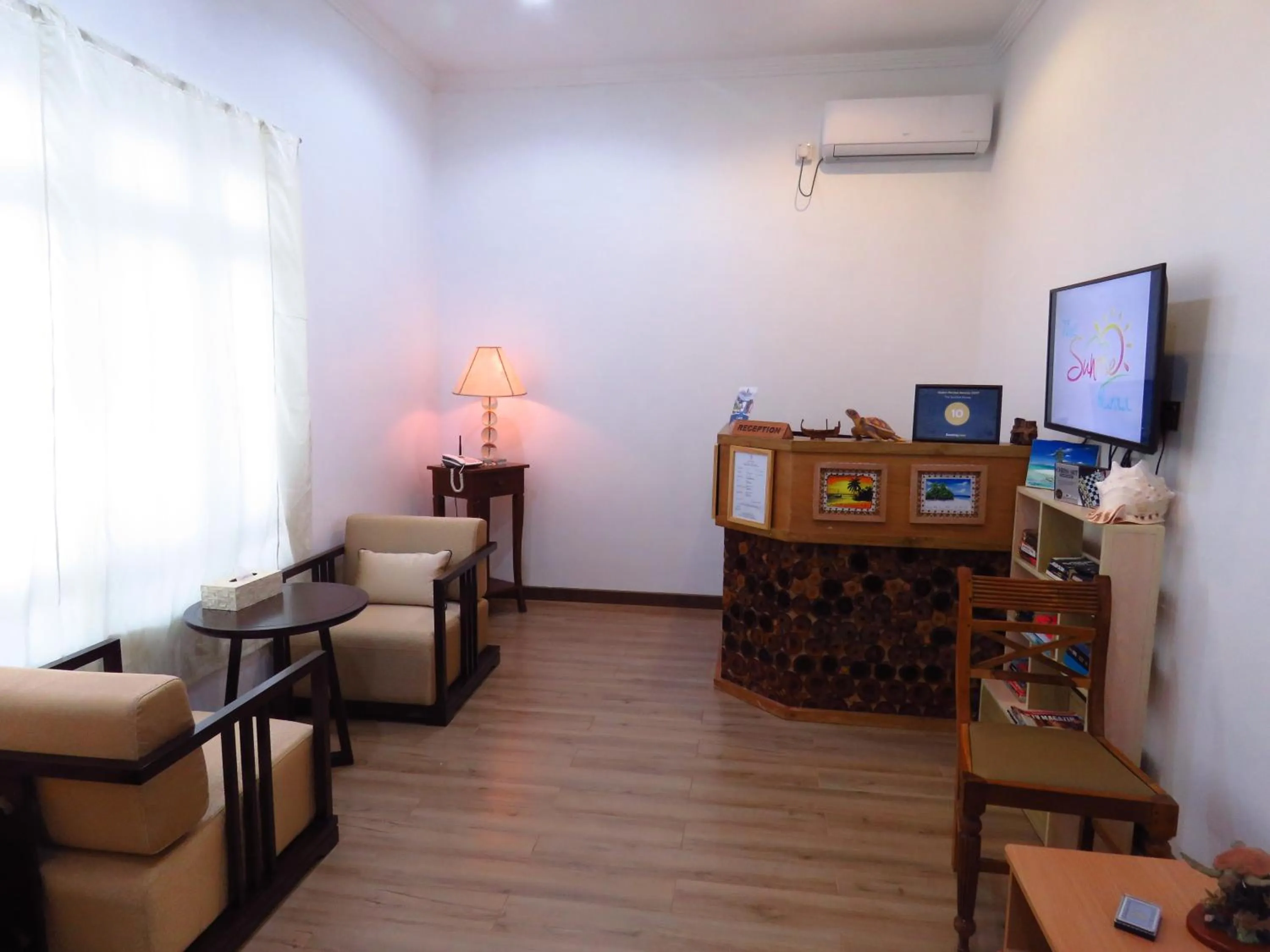 Lobby or reception in The Sunrise Huraa