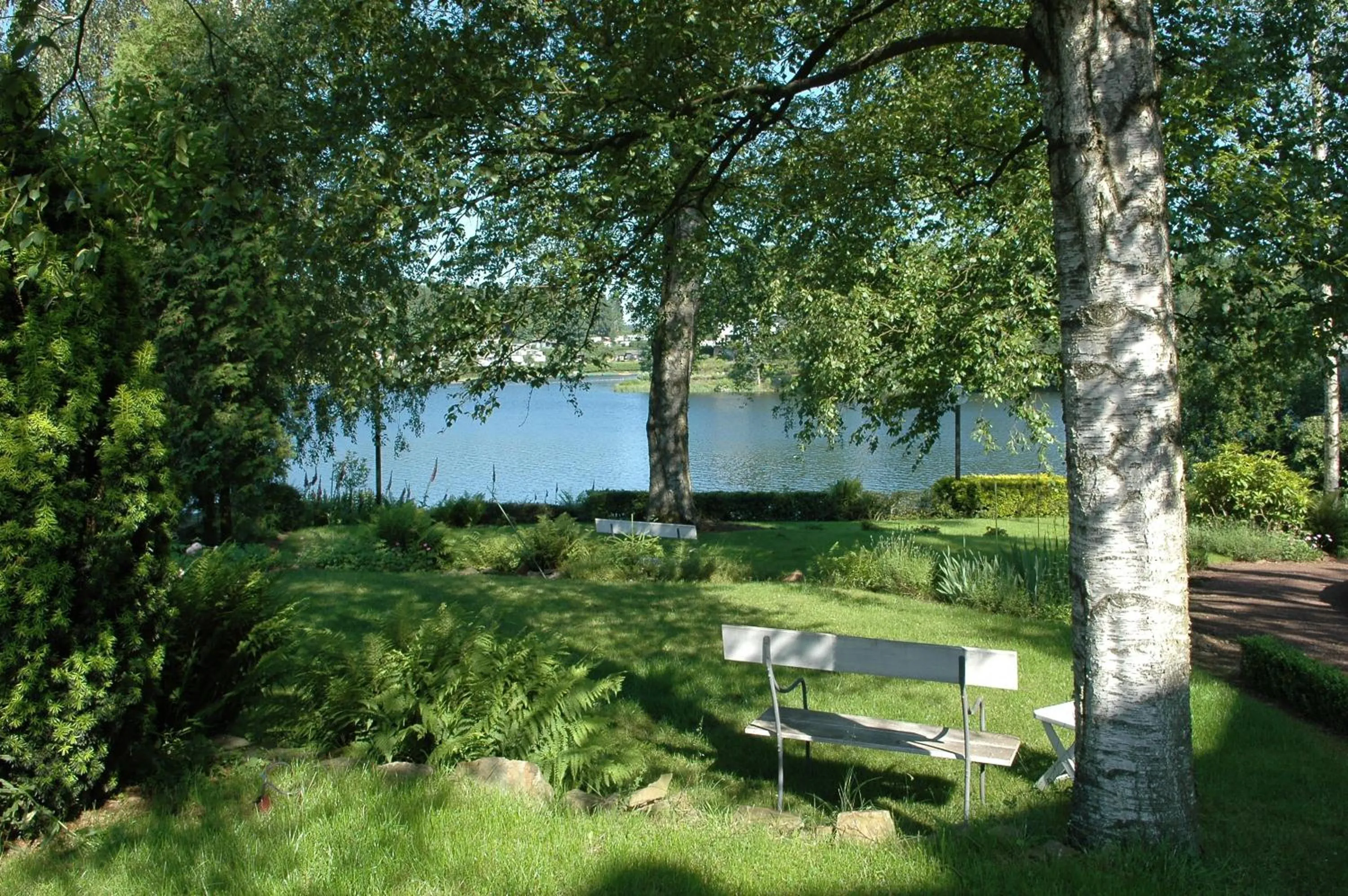 Garden in Hotel des Bains & Wellness