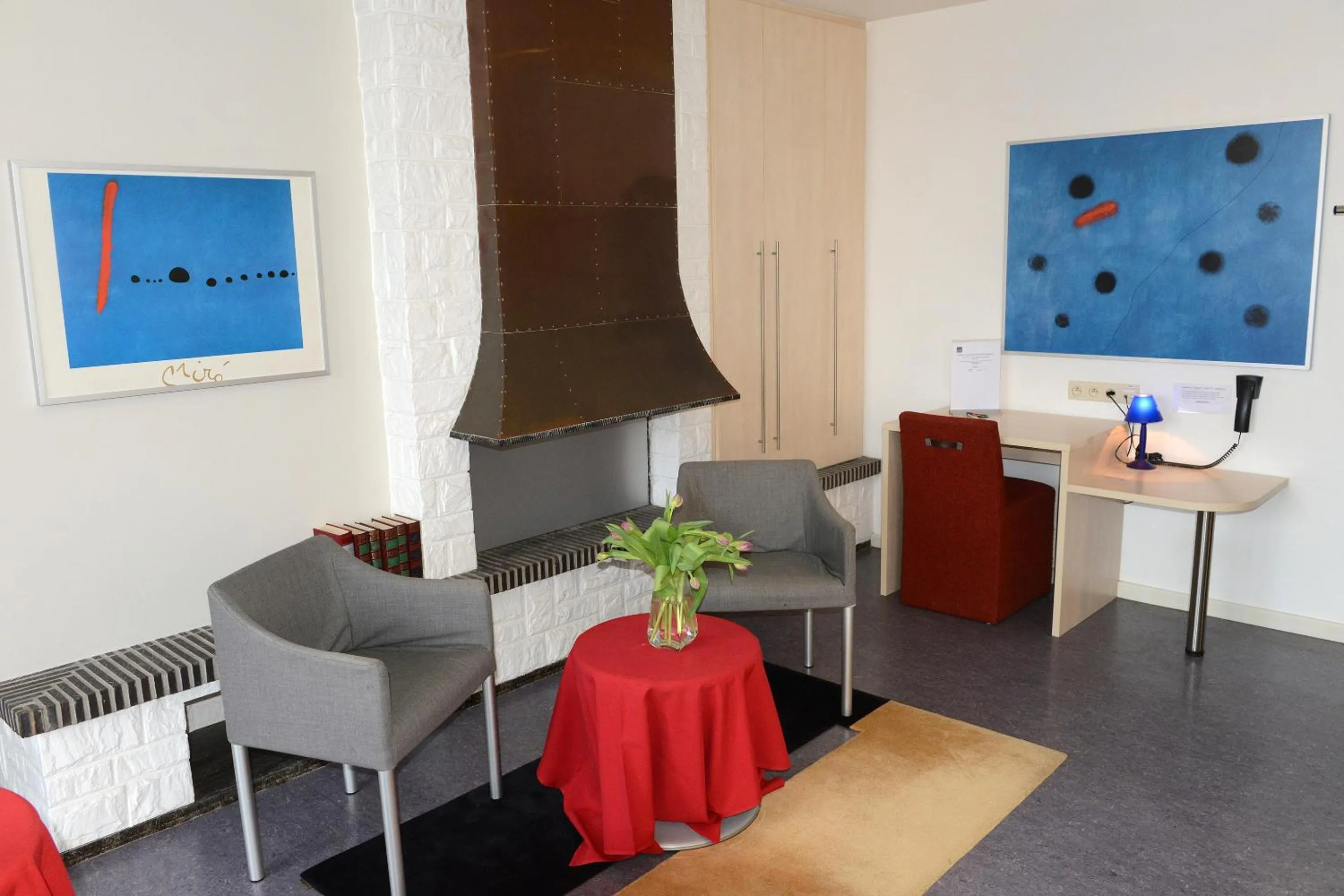 Seating area in Hotel Vijfwegen