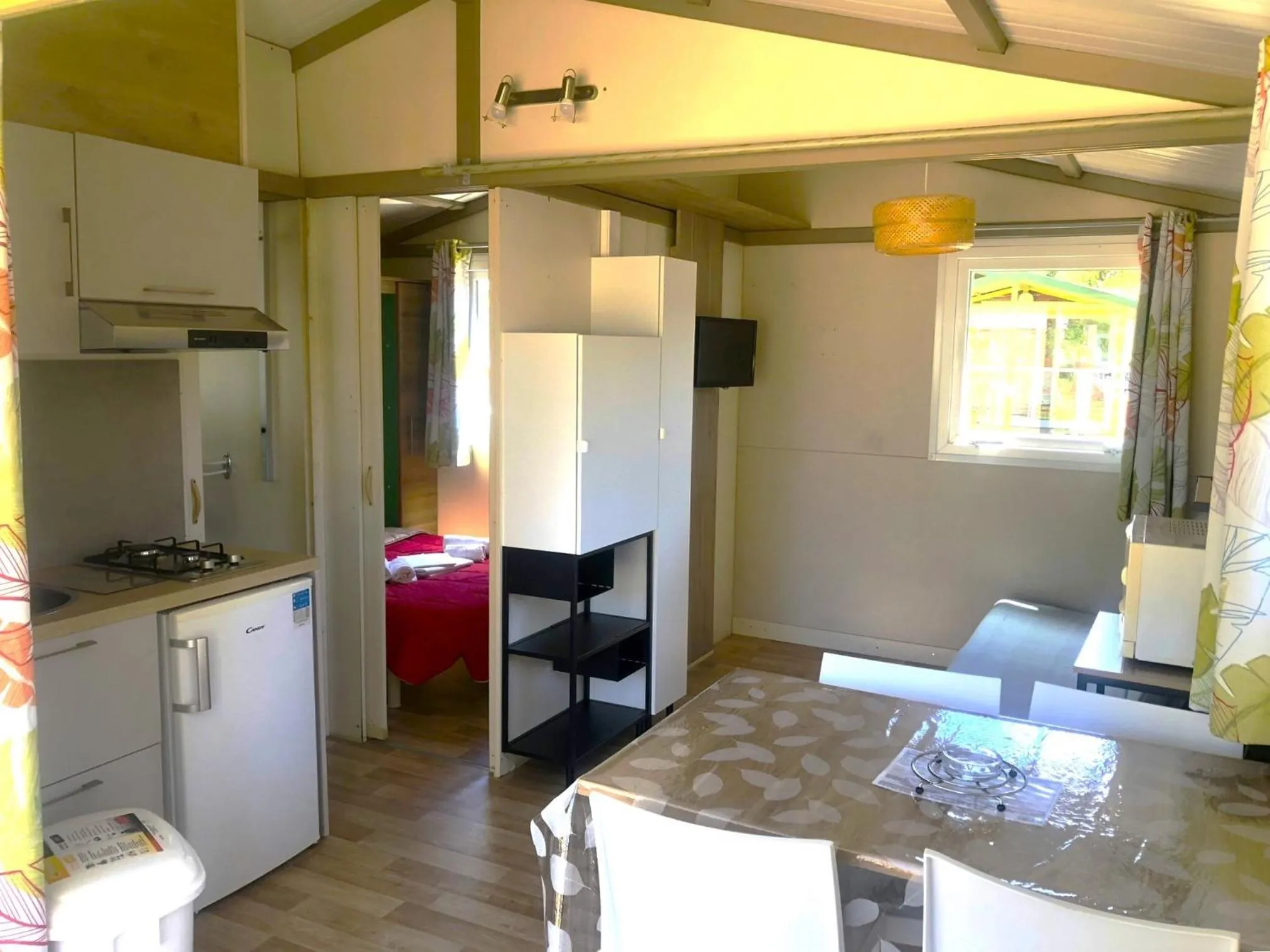 Kitchen or kitchenette in Camping Dolce Vita