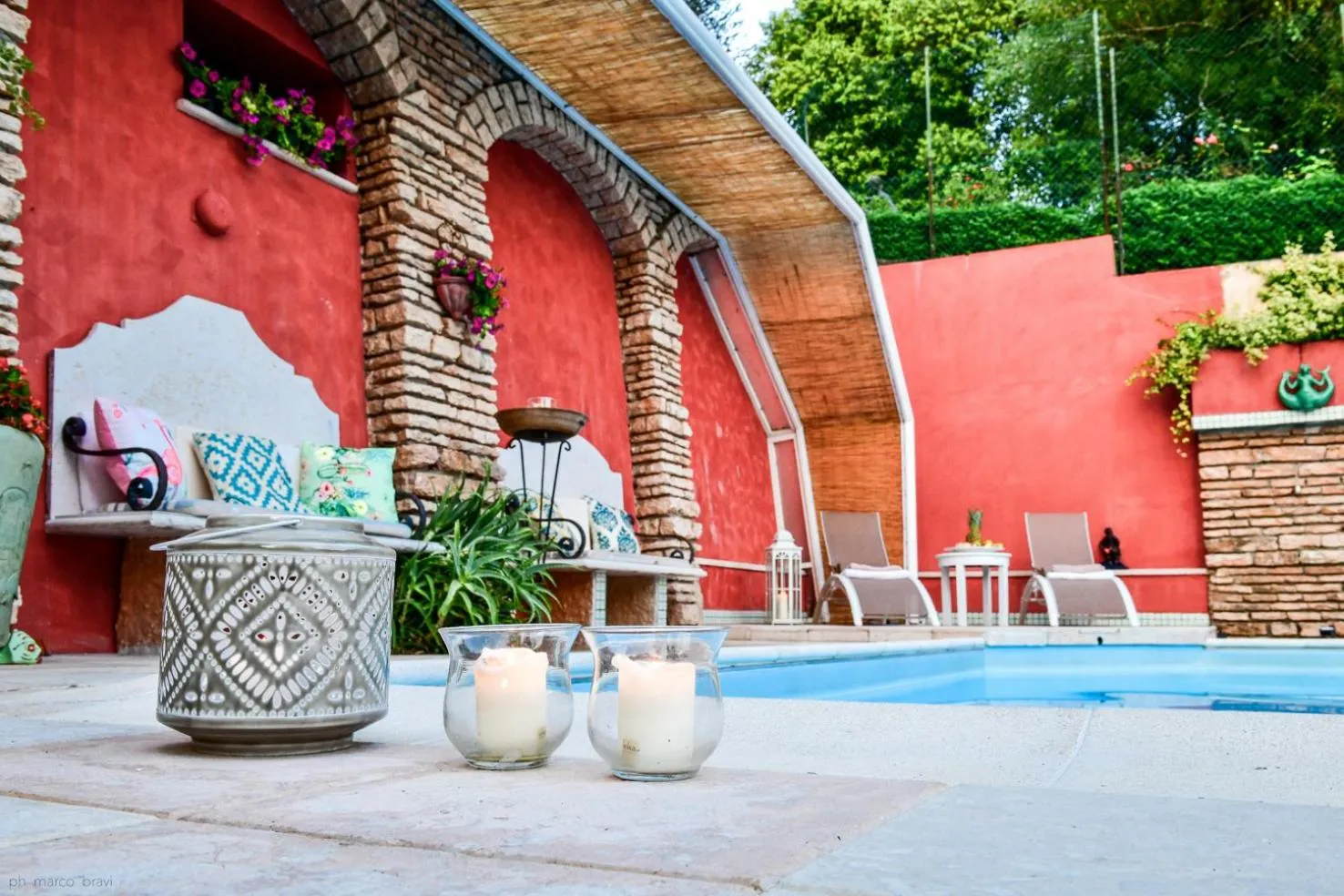Garden in Villa Isidoro ampio parco ,piscina privata, arte e giochi , fitness