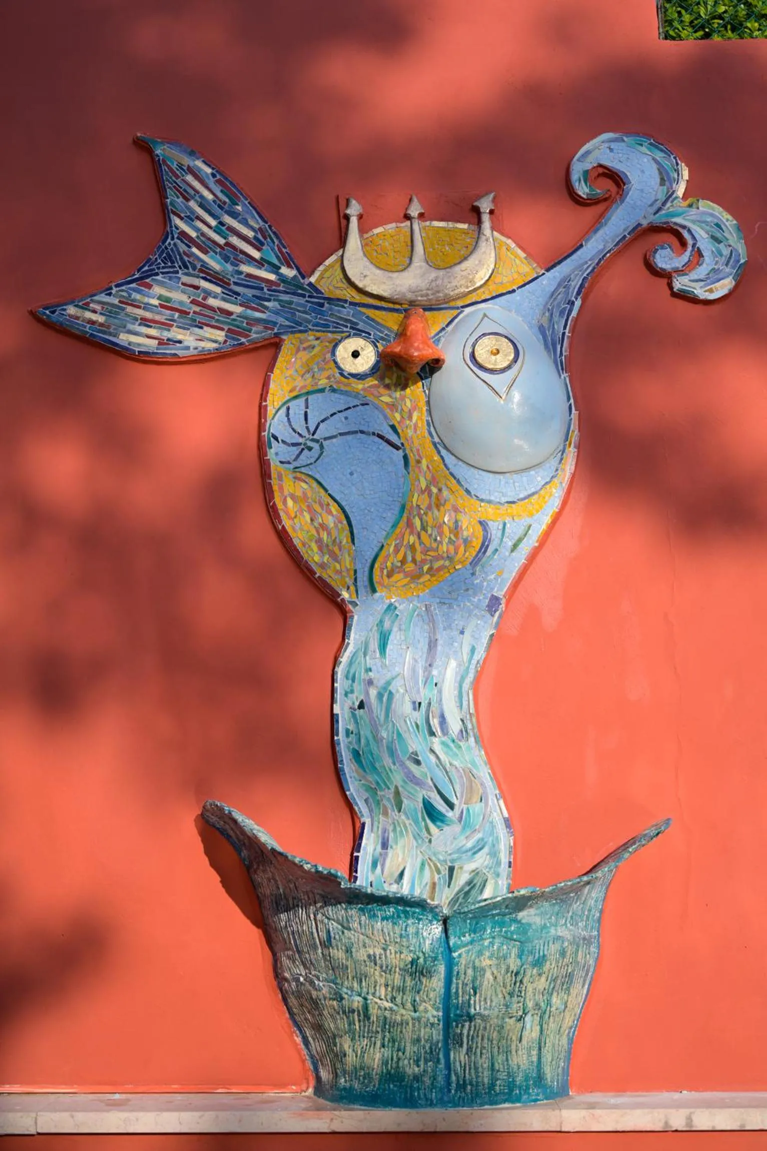 Decorative detail in Villa Isidoro ampio parco ,piscina privata, arte e giochi , fitness