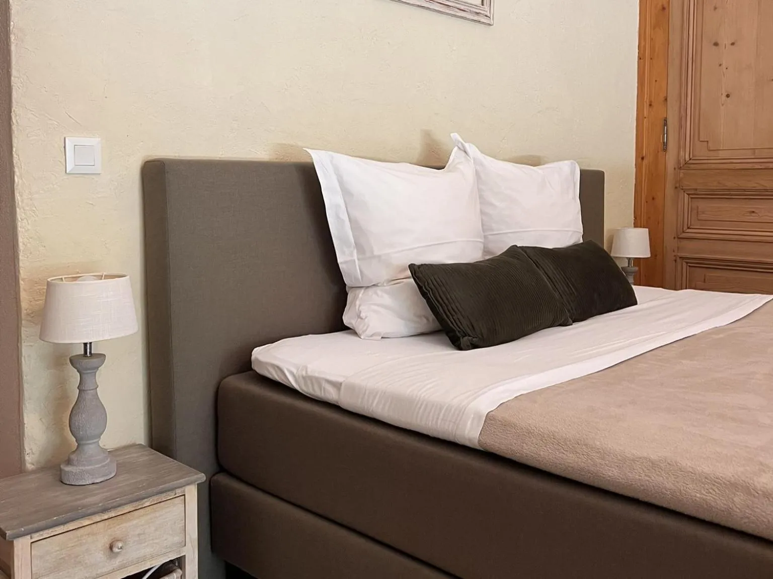 Bed in Le Moulin de Montségur