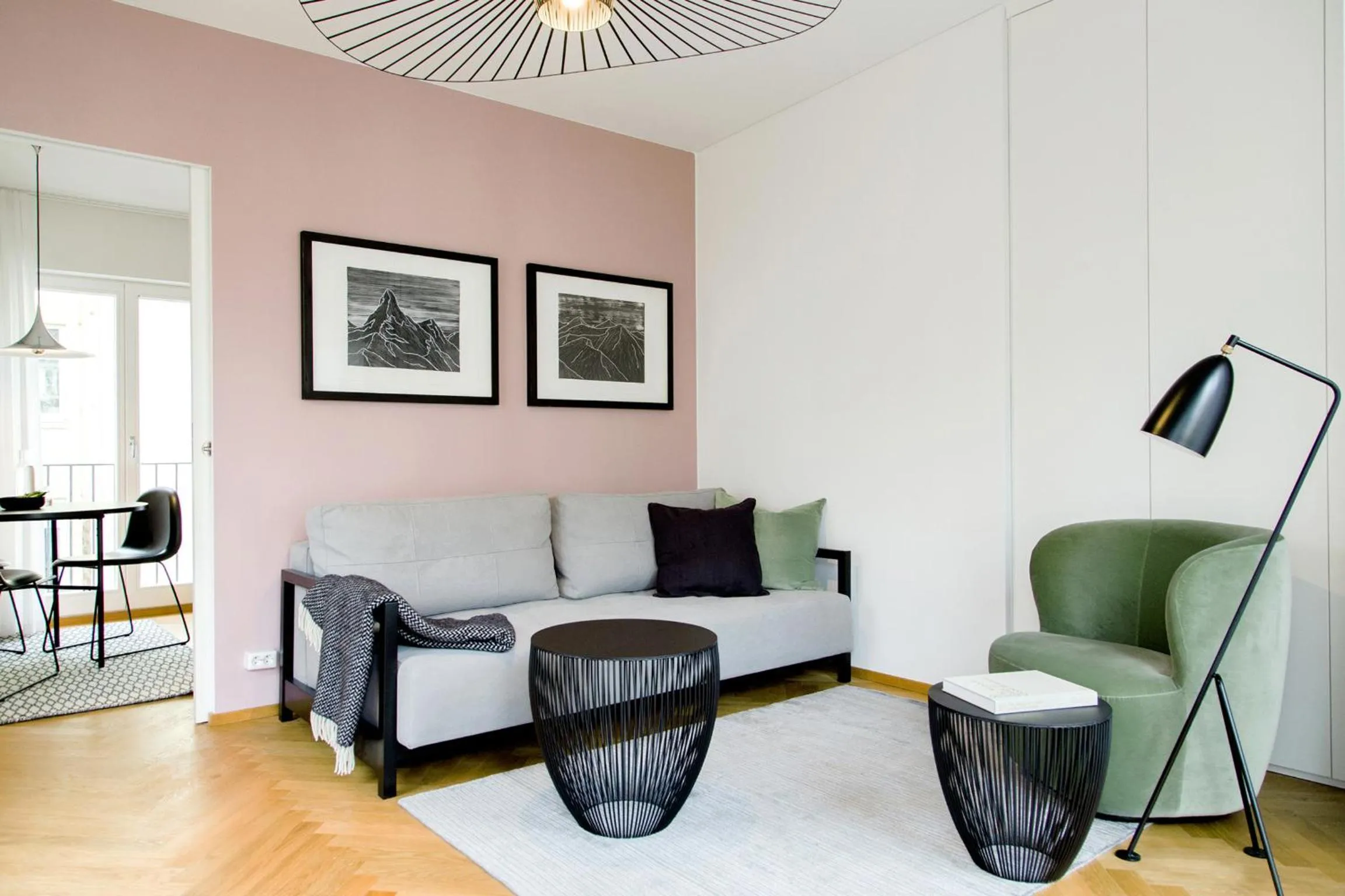 Living room in August The Boardinghouse