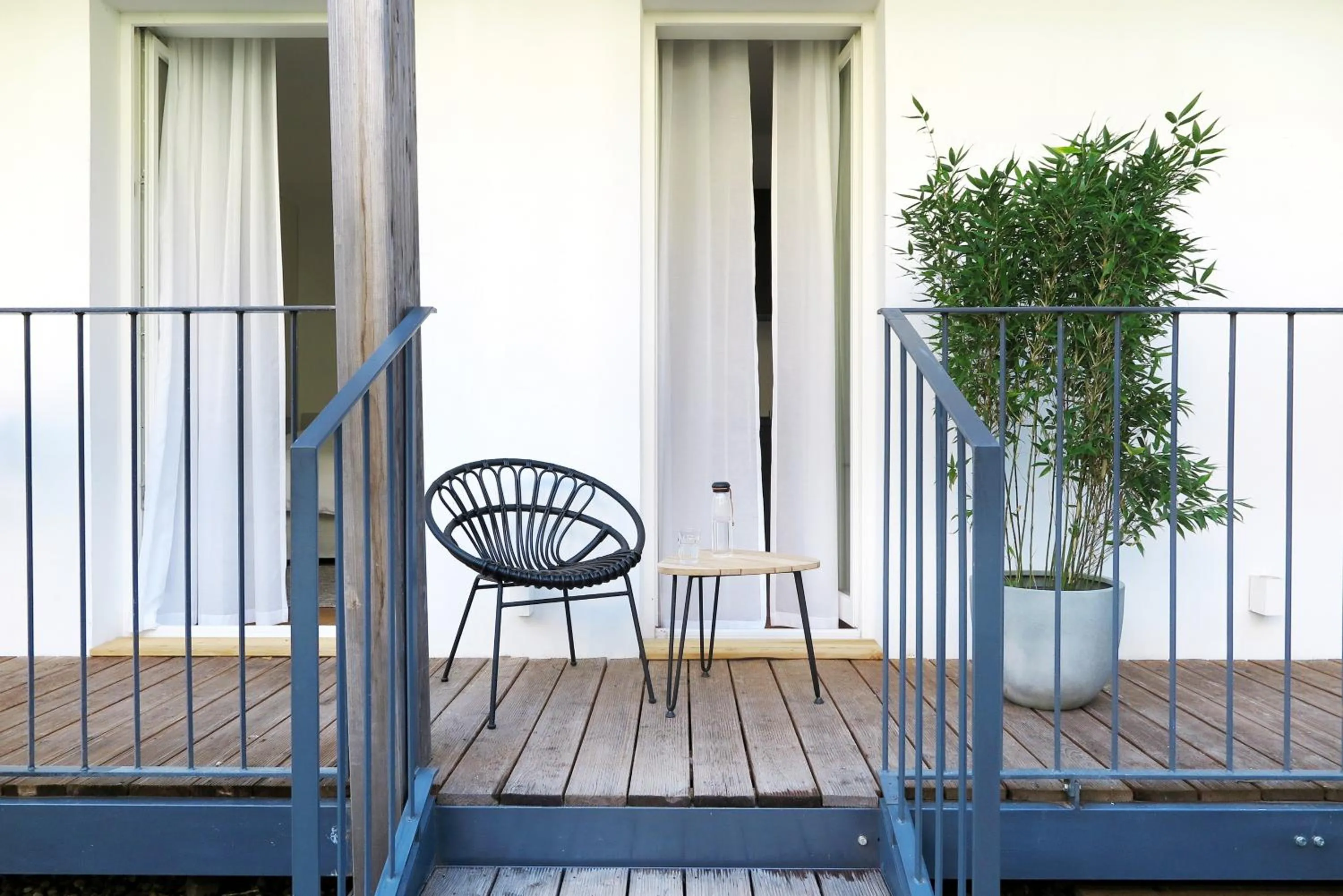 Balcony/Terrace in August The Boardinghouse