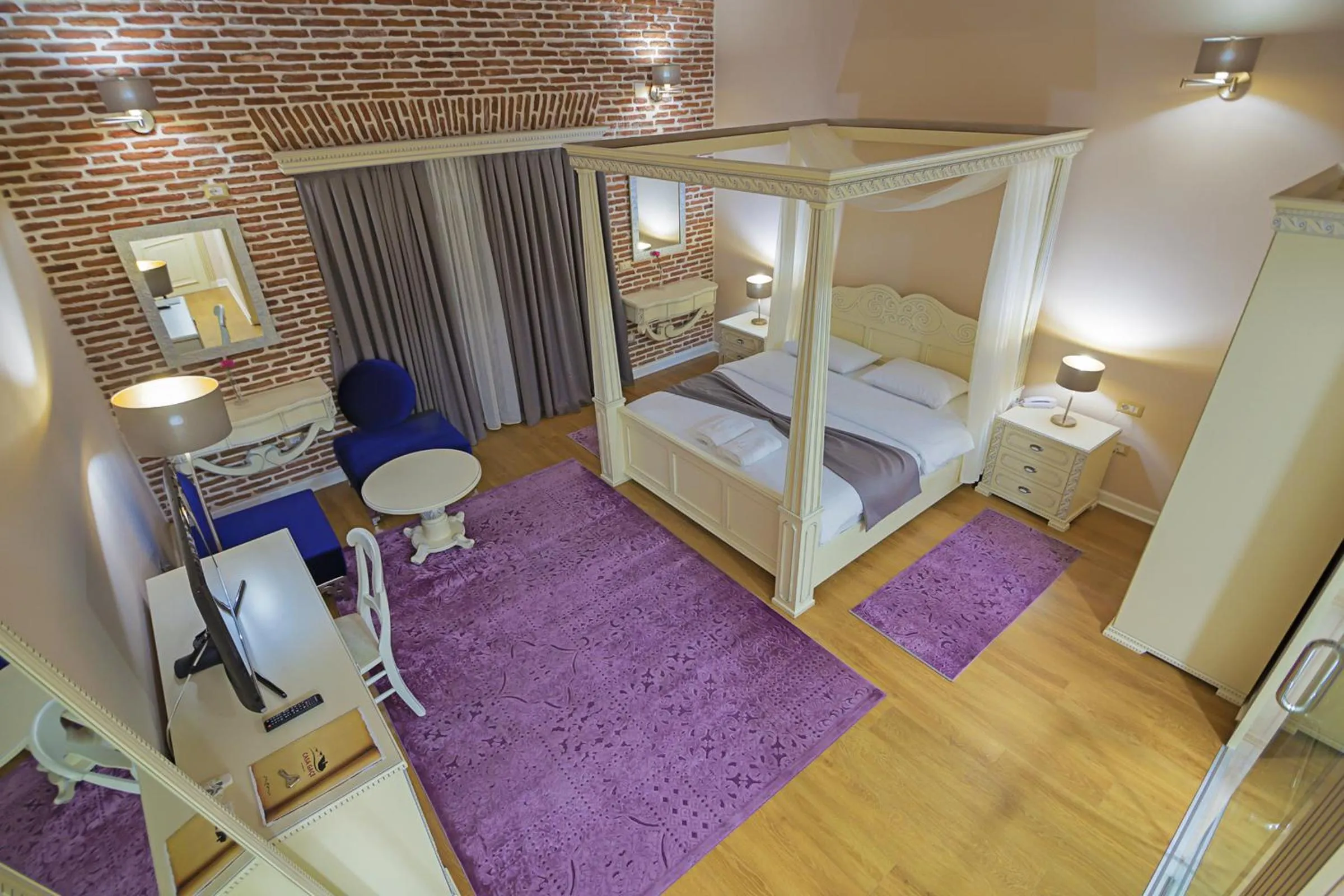 Coffee/tea facilities, Bed in Casa Gaçe Hotel