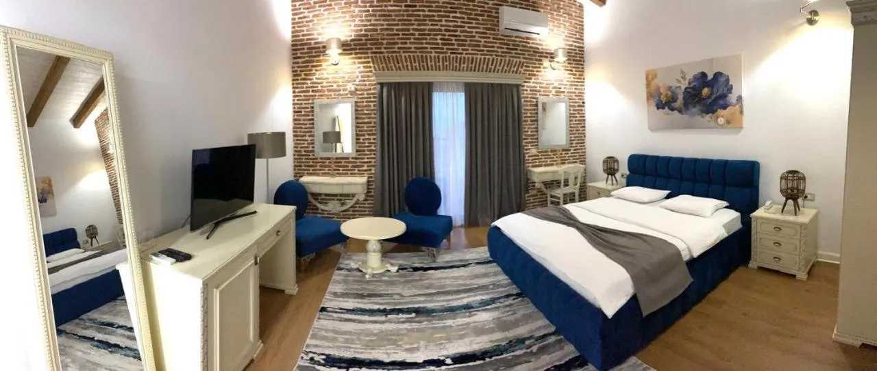 Bed in Casa Gaçe Hotel