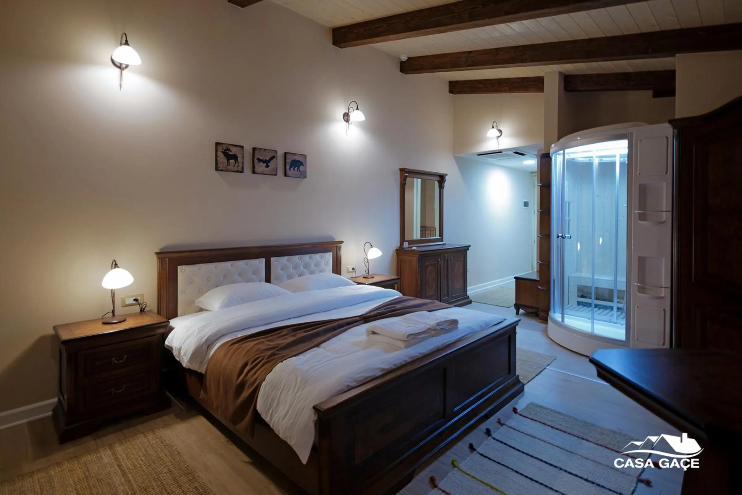 Bedroom, Bed in Casa Gaçe Hotel