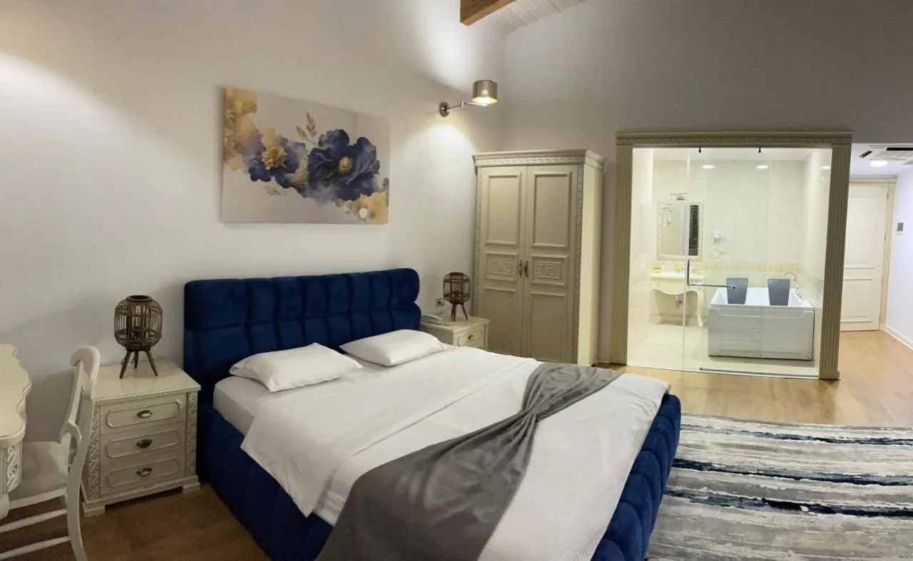 Bed in Casa Gaçe Hotel