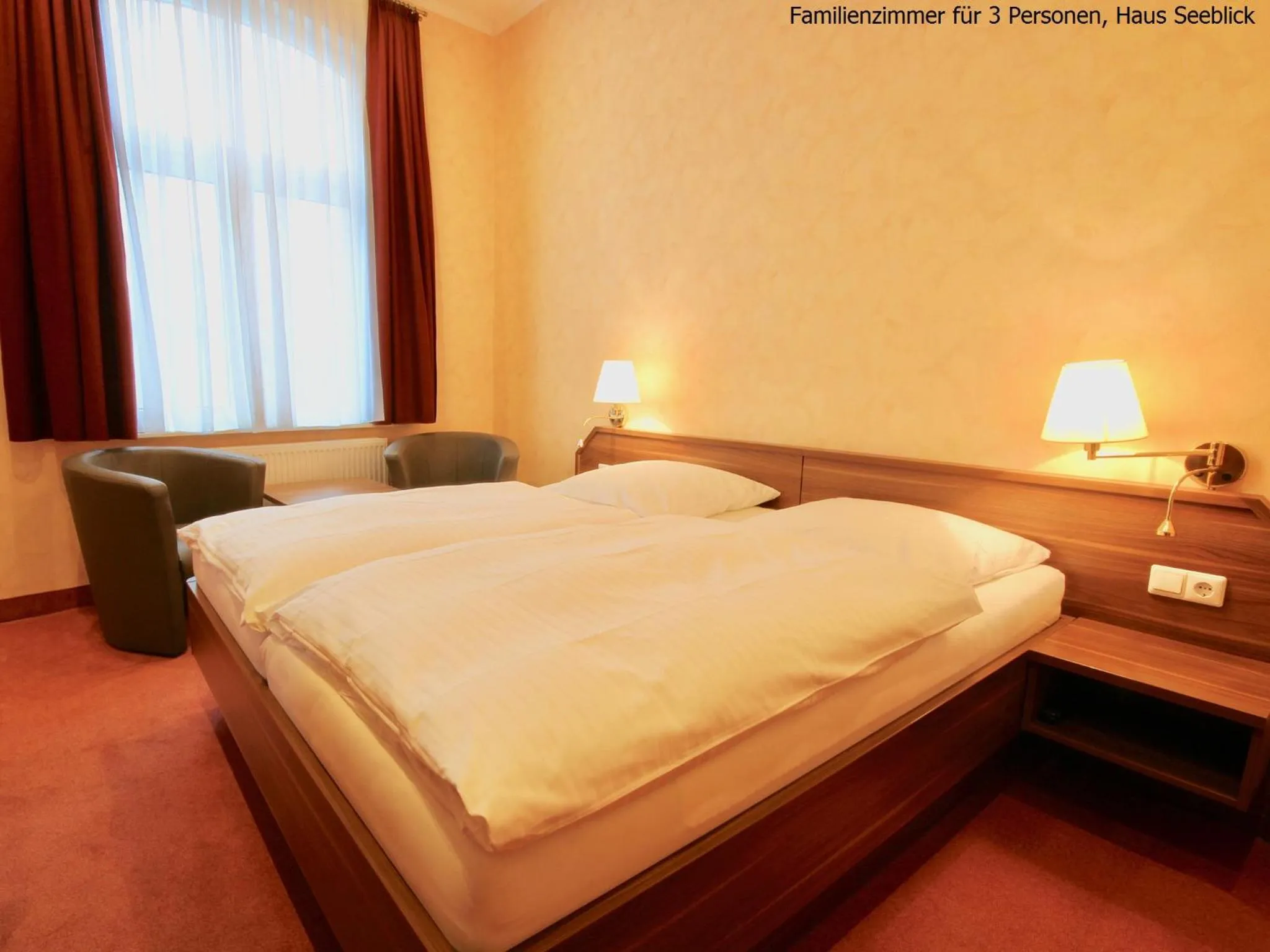 Photo of the whole room, Bed in Haus Seeblick