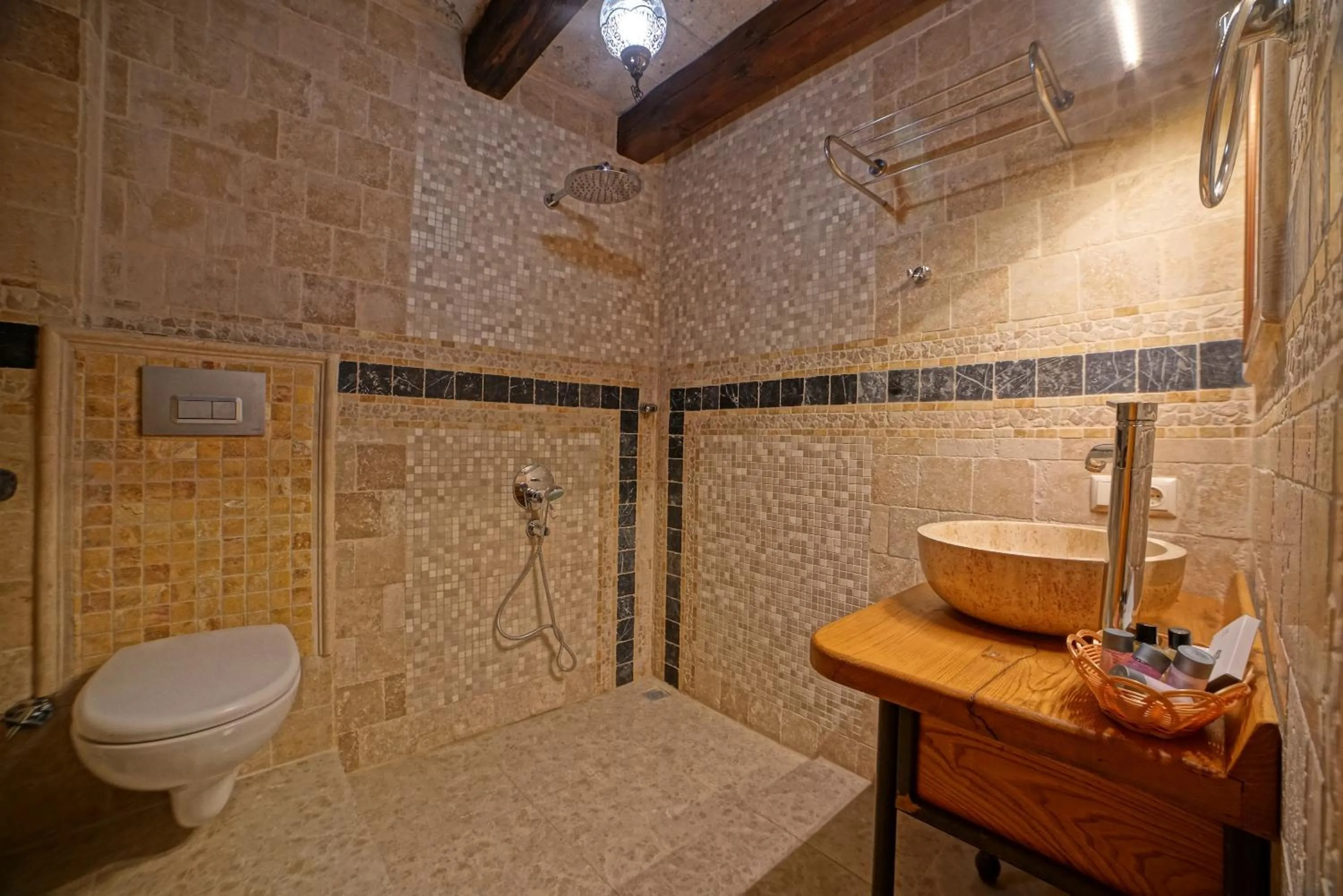 Shower in Angel Cave Suite