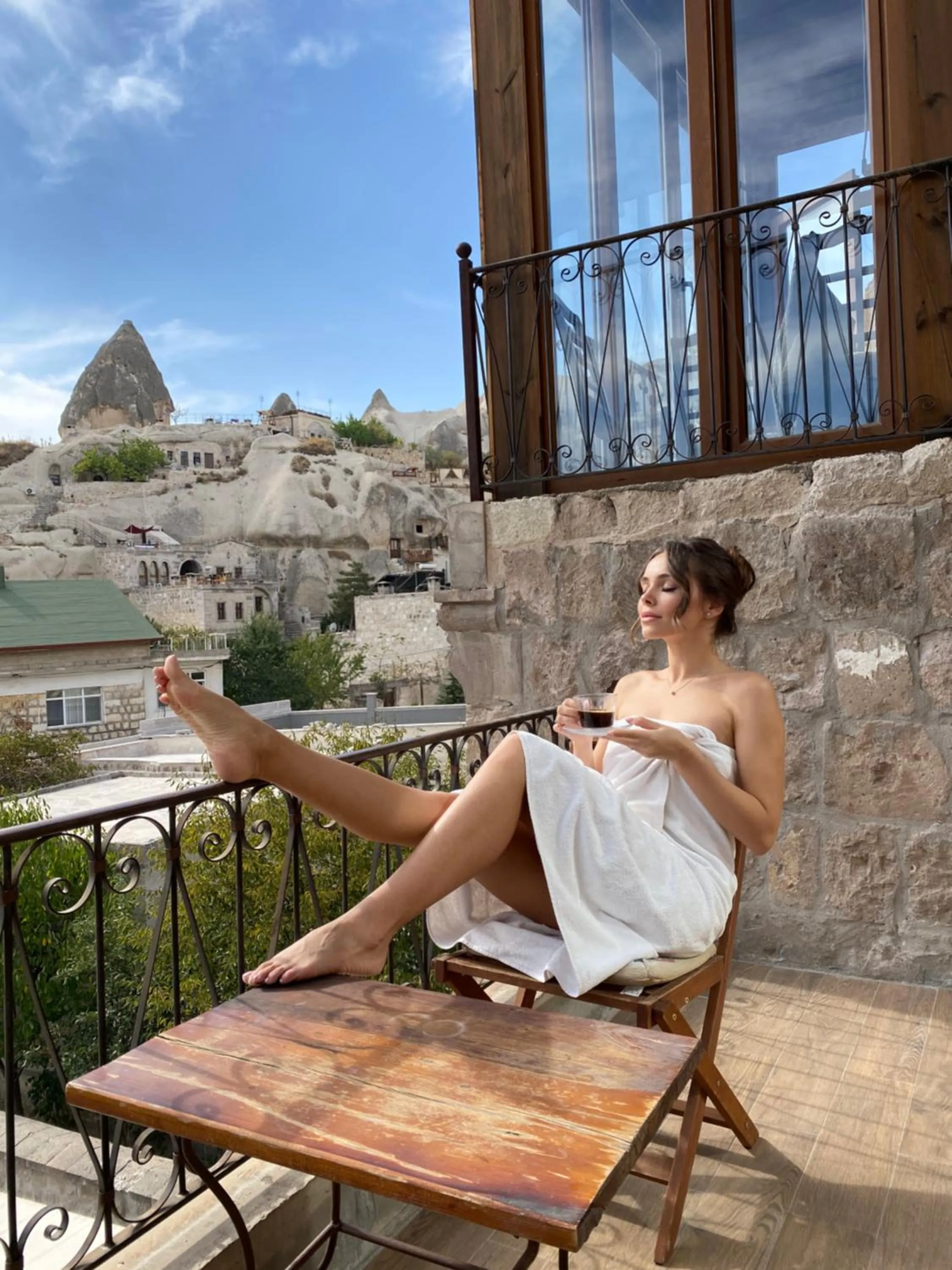 Natural landscape in Angel Cave Suite