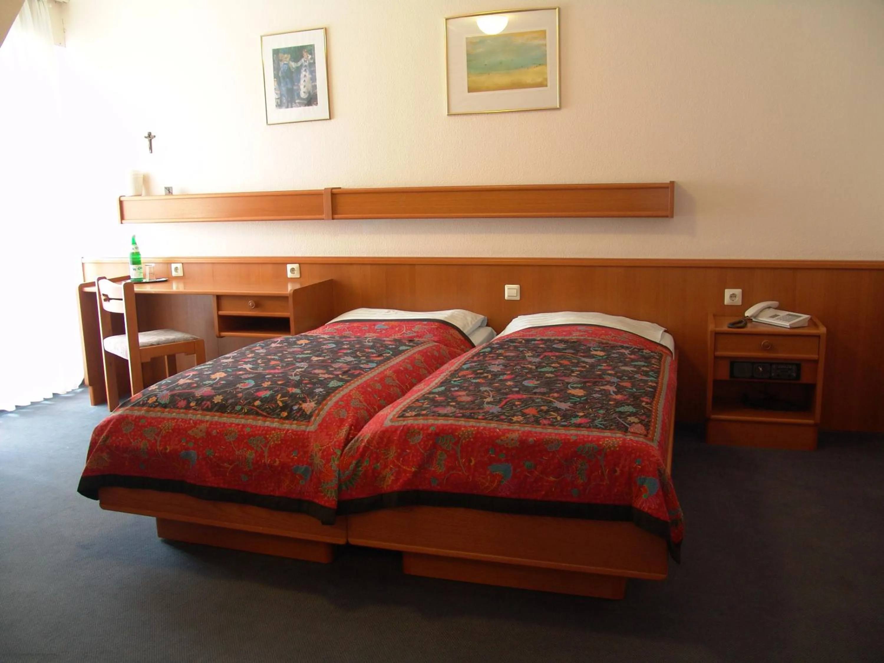Photo of the whole room, Bed in Hotel Altes Gasthaus Düsterbeck