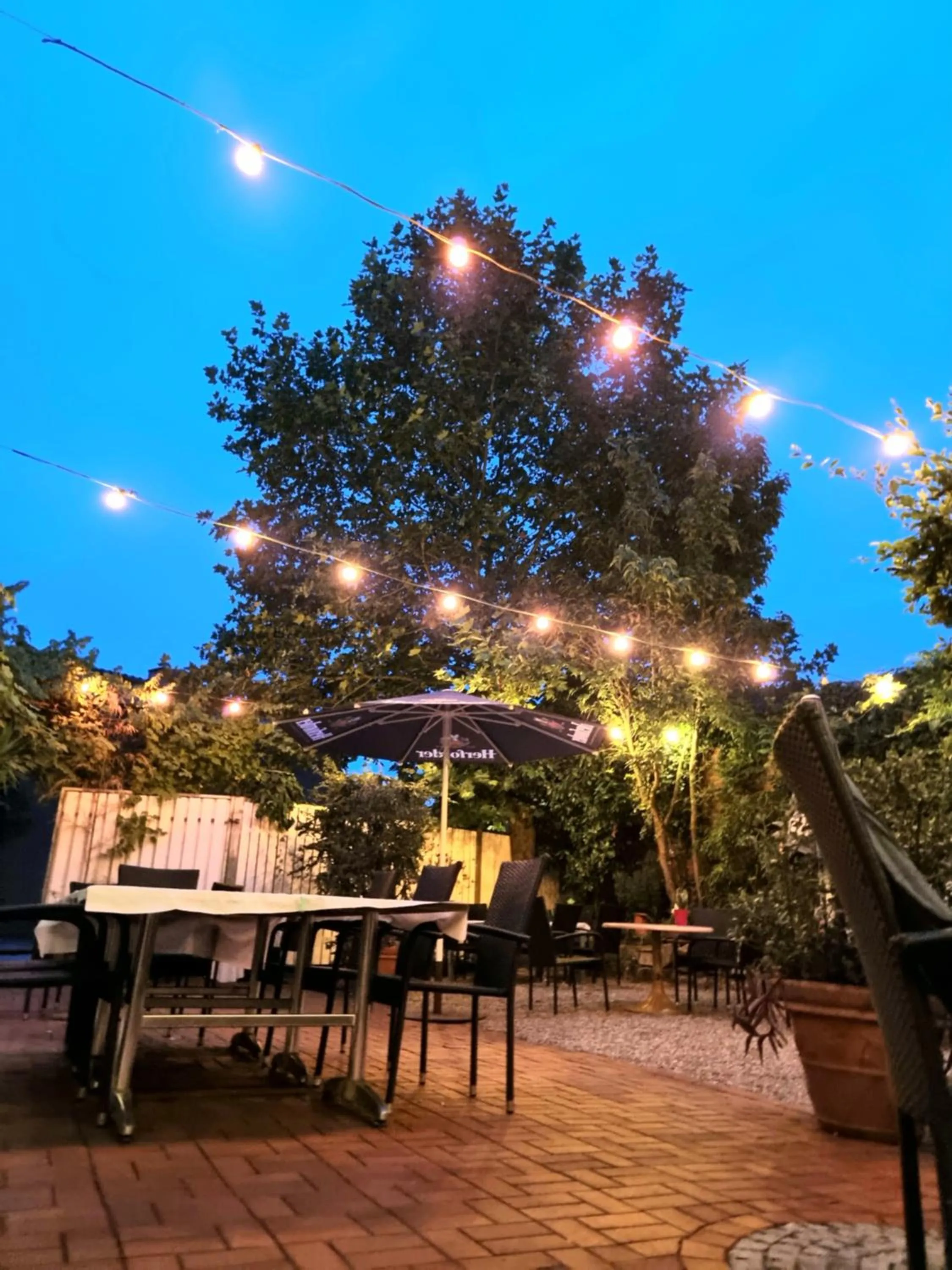 Patio in Hotel Altes Gasthaus Düsterbeck