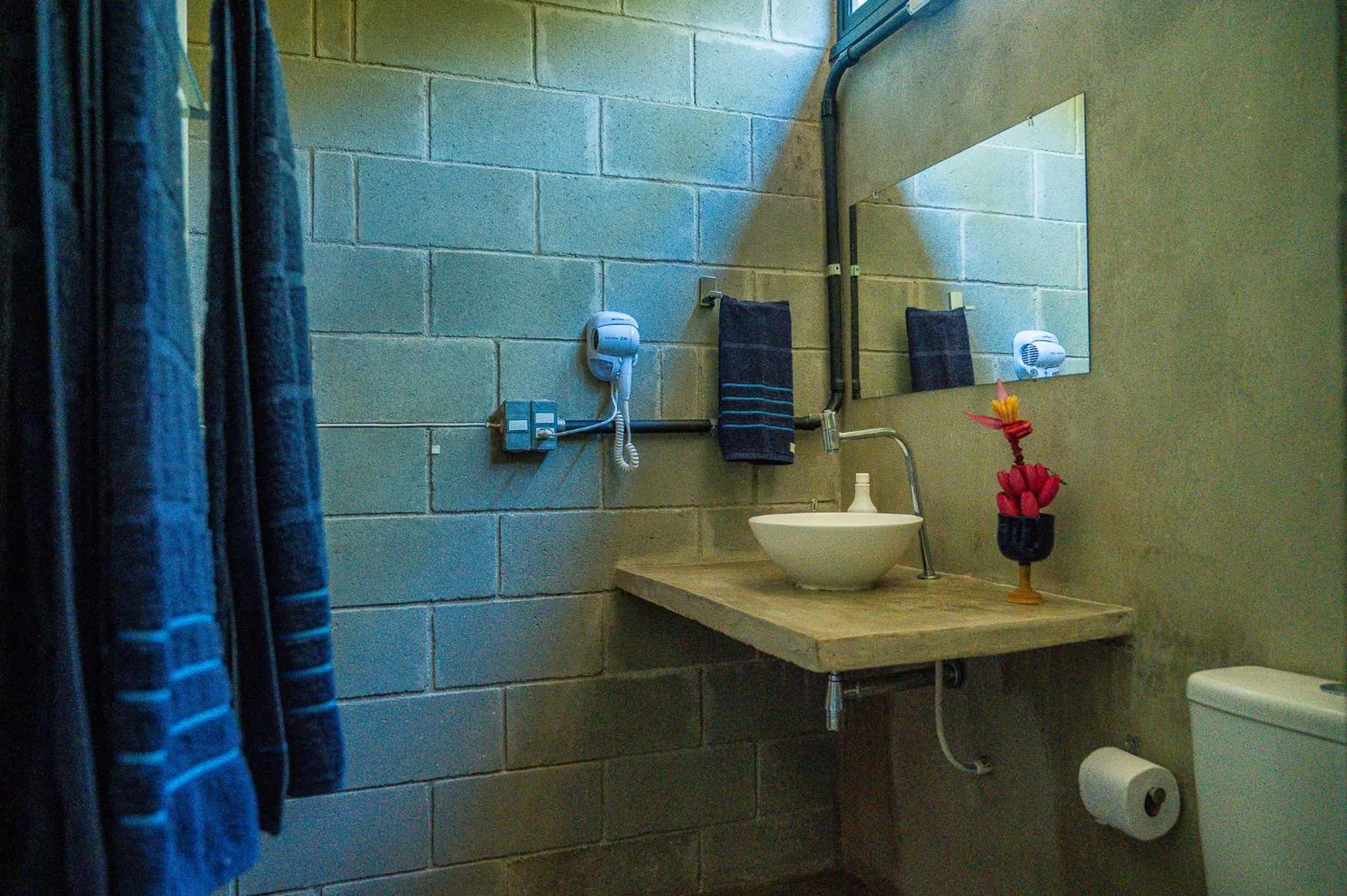 Bathroom in Casa do Pescador Camburi