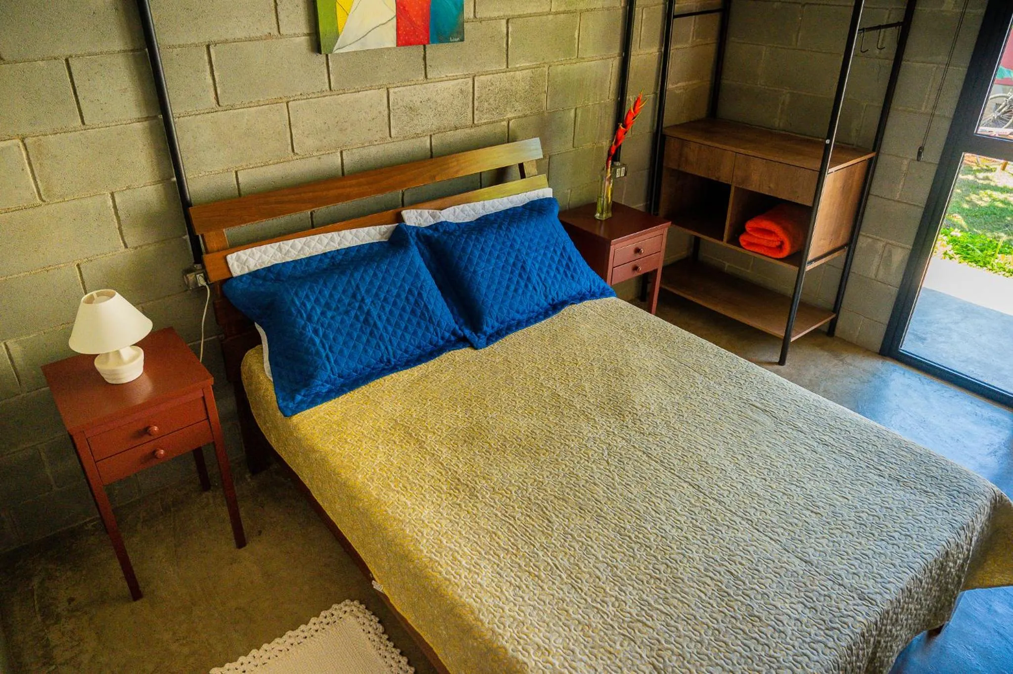 Bedroom, Bed in Casa do Pescador Camburi