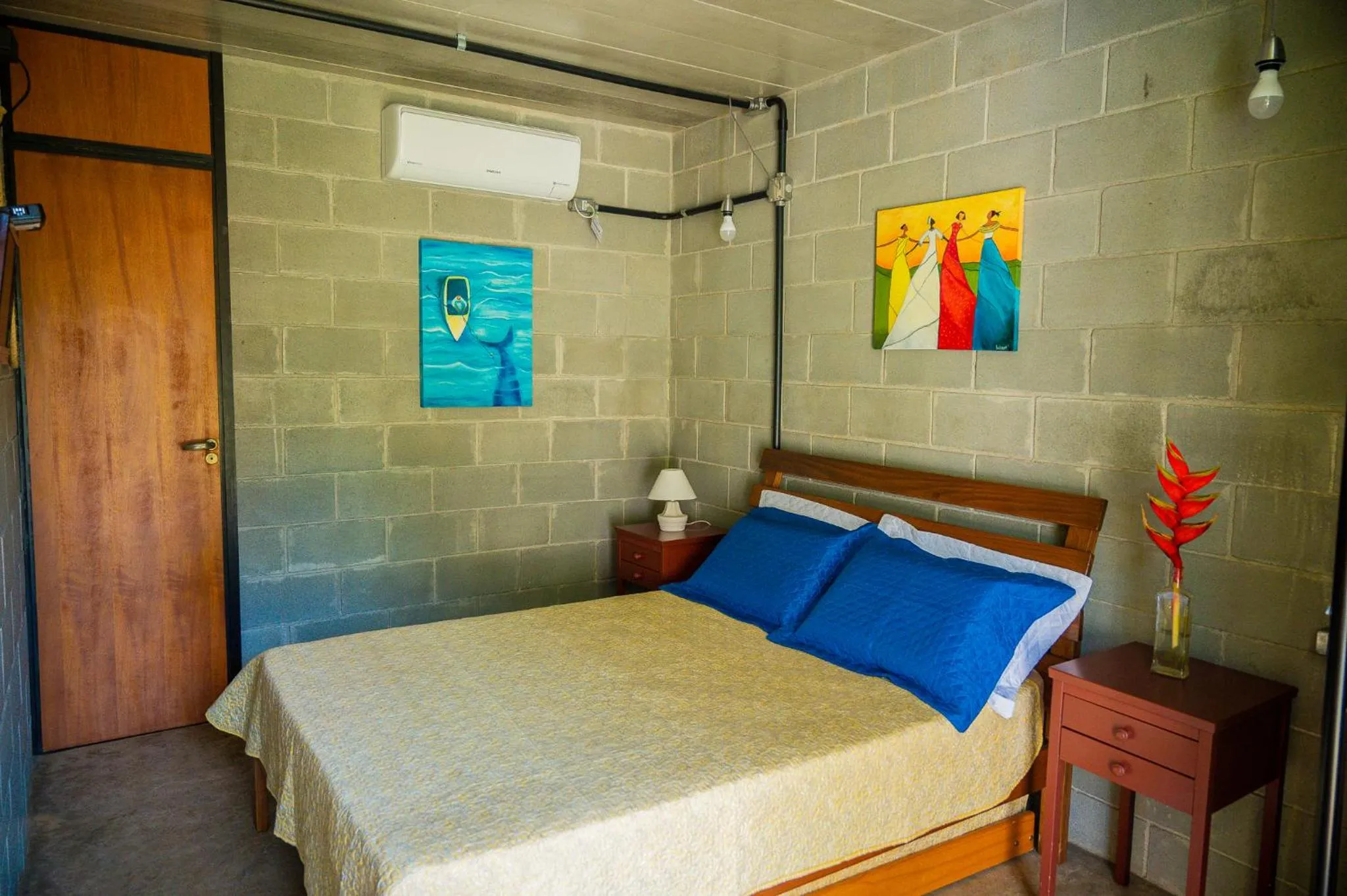Bedroom, Bed in Casa do Pescador Camburi
