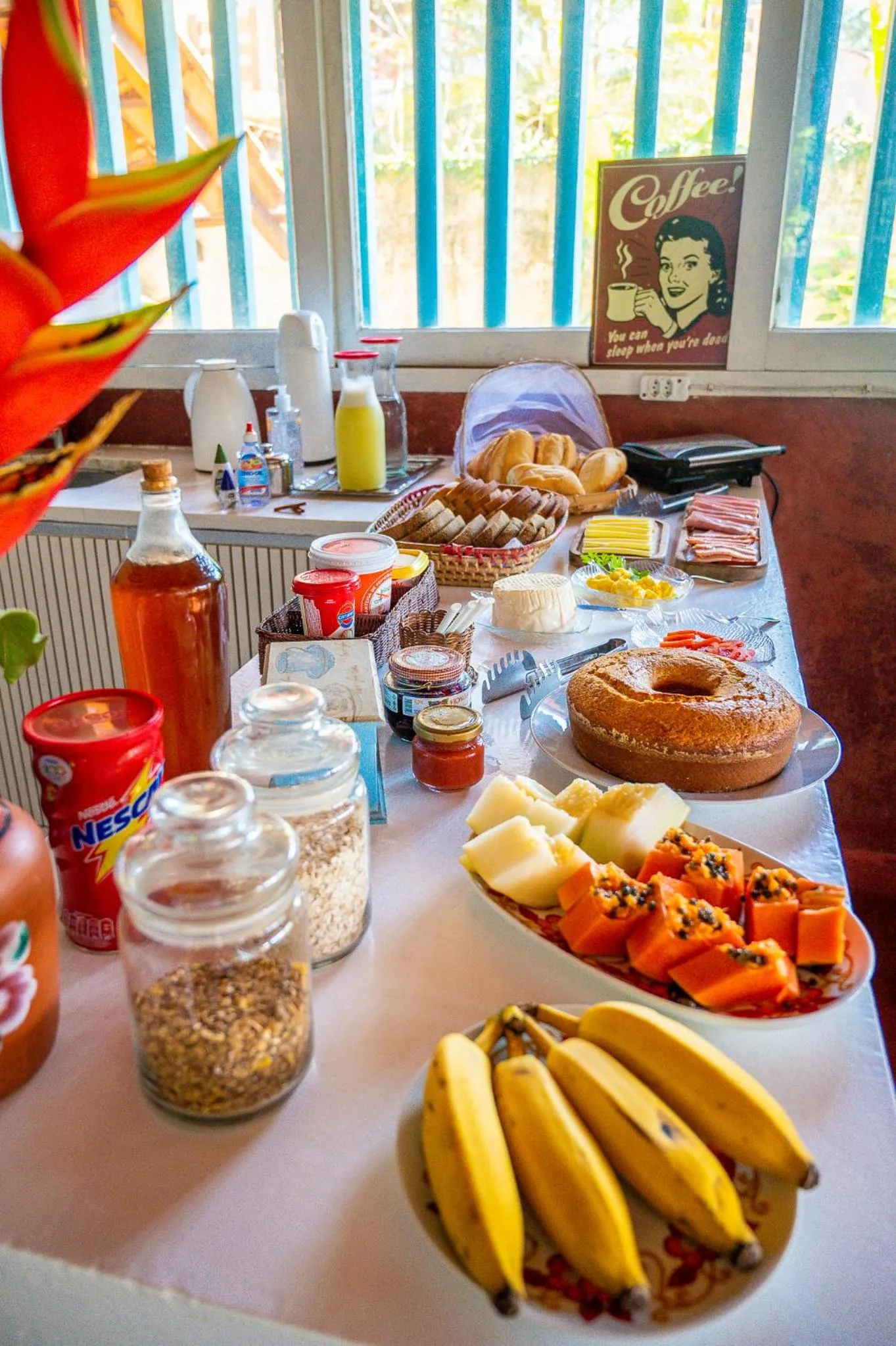 Breakfast in Casa do Pescador Camburi