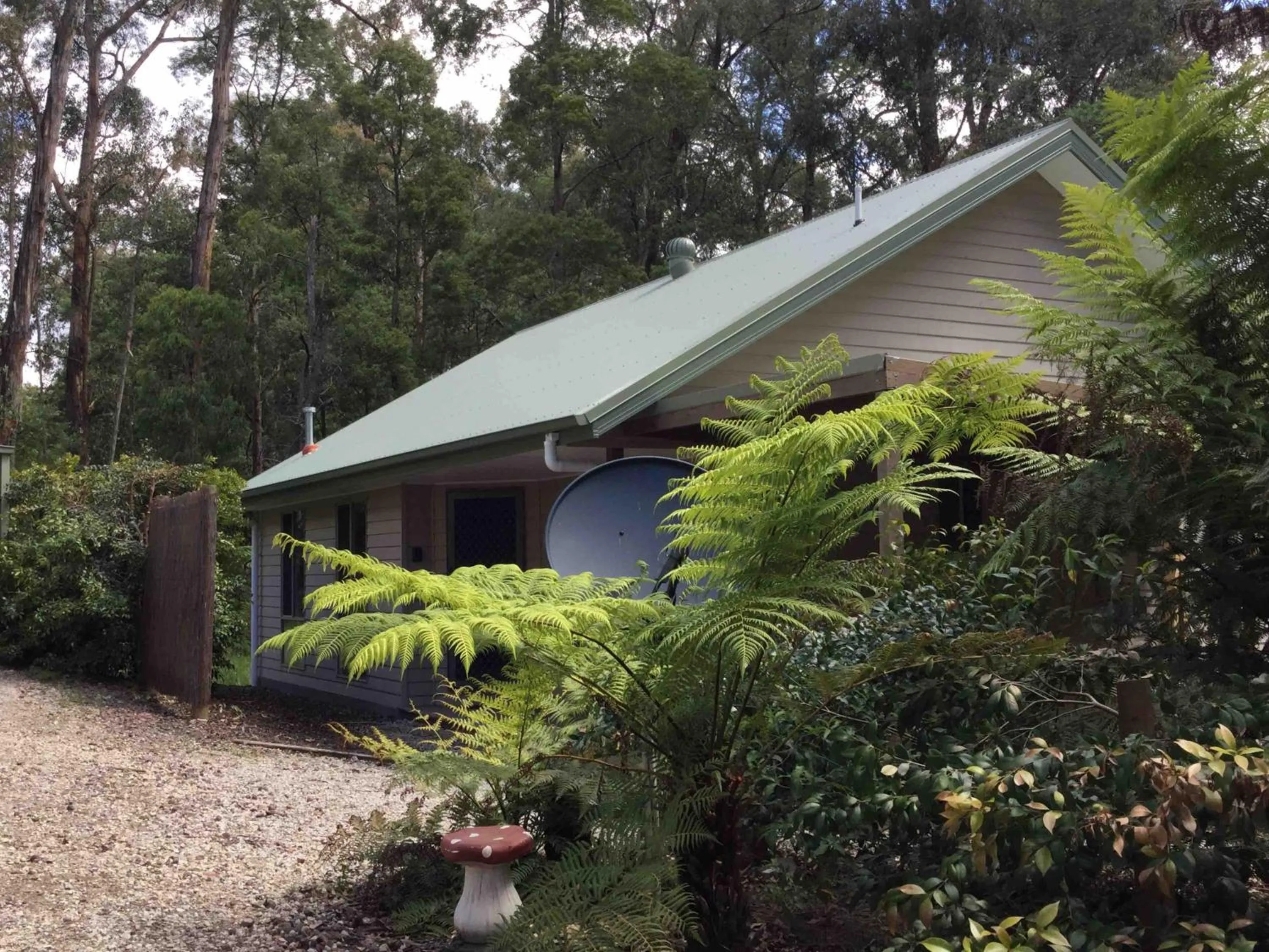 Garden in Emerald Creek Cottages