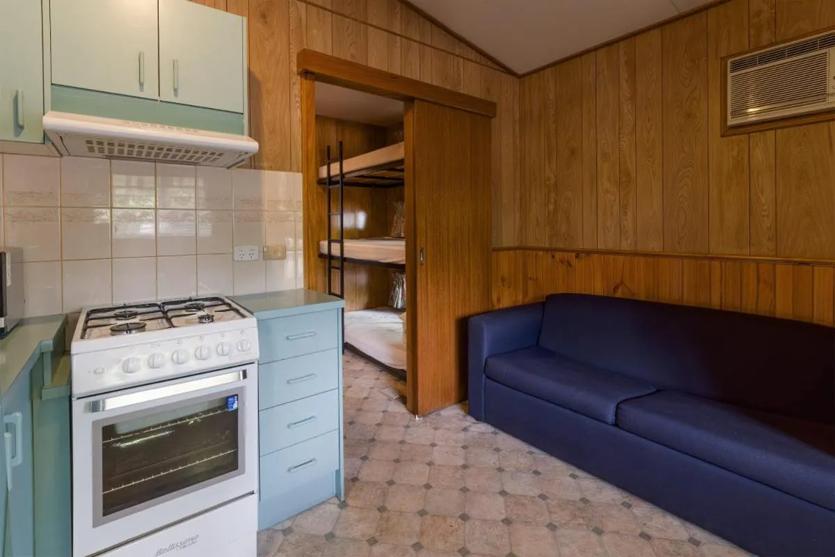 Kitchen or kitchenette in Daylesford Holiday Park